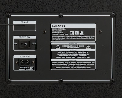 Foto 4 | Bocina Bluetooth Daewoo DW2022 100 W Torre de Sonido