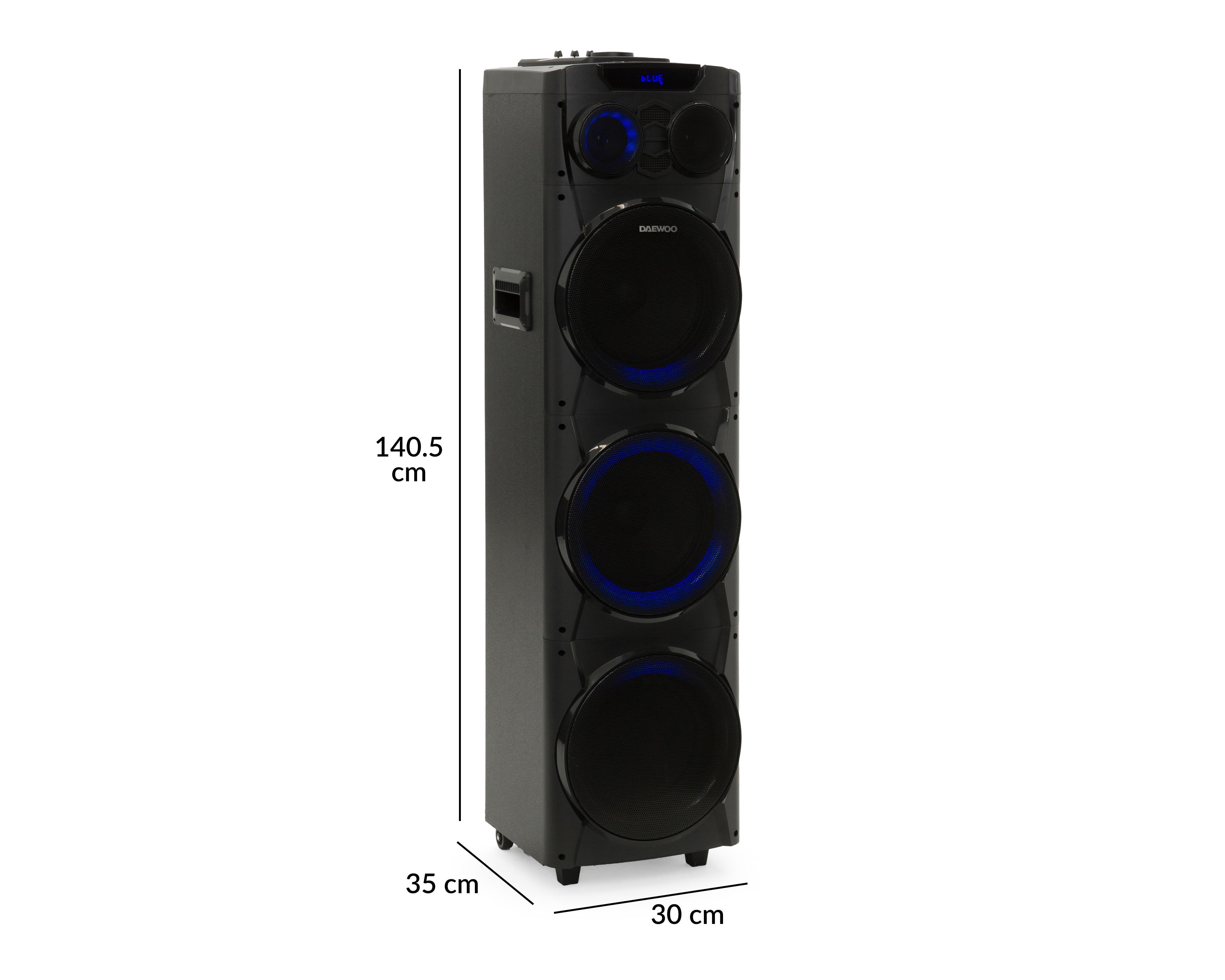 Foto 8 pulgar | Bocina Bluetooth Daewoo DW2022 100 W Torre de Sonido
