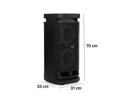 Foto 9 | Bocina Bluetooth Daewoo Thunder X DW2028 80000 W con Luces