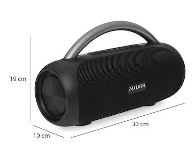 Foto 7 | Bocina Bluetooth Aiwa AWS10BTB 20 W Resistente al Agua