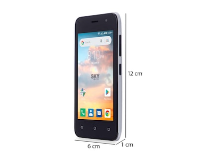 Foto 8 | Celular Sky Device Liberado Platinum B4 8 GB Plateado