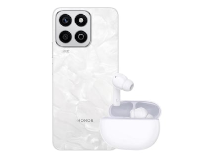 Foto 1 | Celular Honor X7C Liberado 256 GB Blanco + True Wireless
