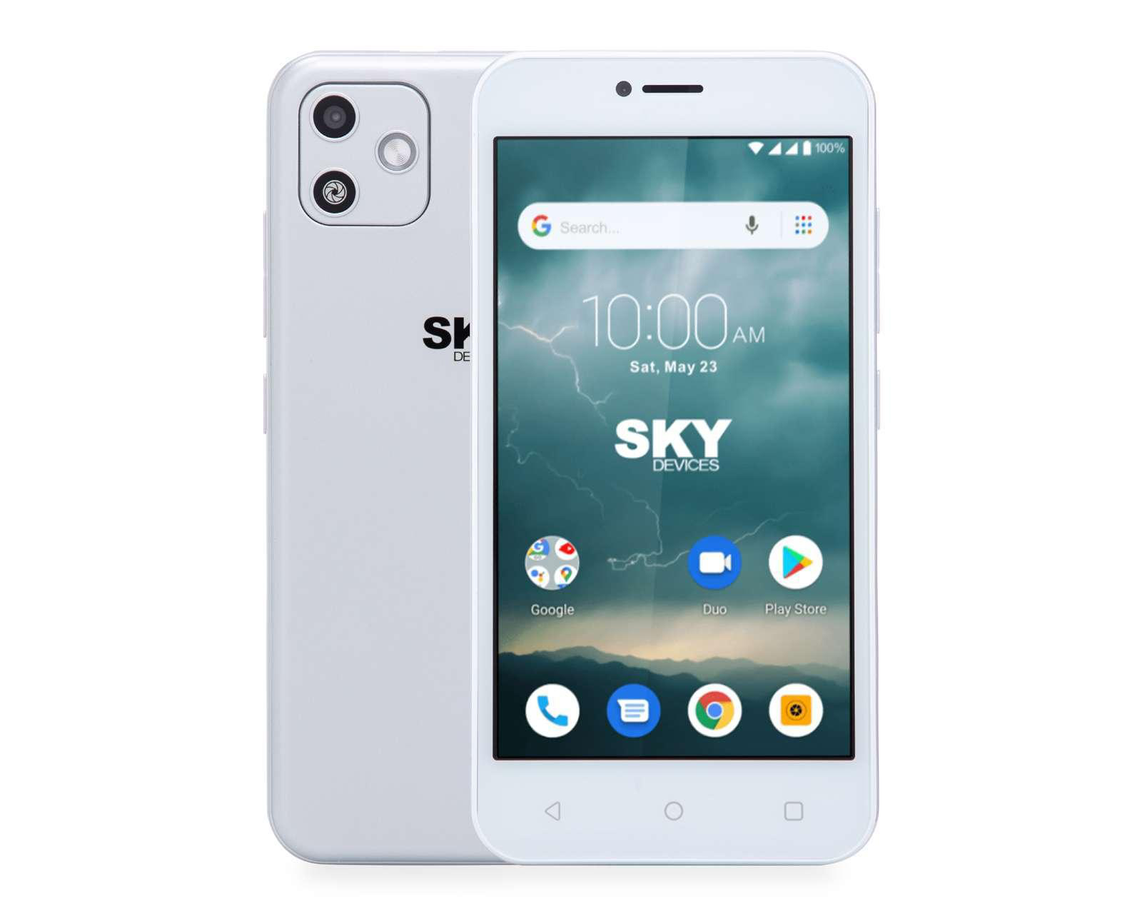 Celular Sky Device Liberado Platinum J5 16 GB Blanco $499