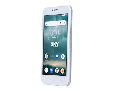 Foto 4 | Celular Sky Device Desbloqueado Platinum J5 16 GB Blanco