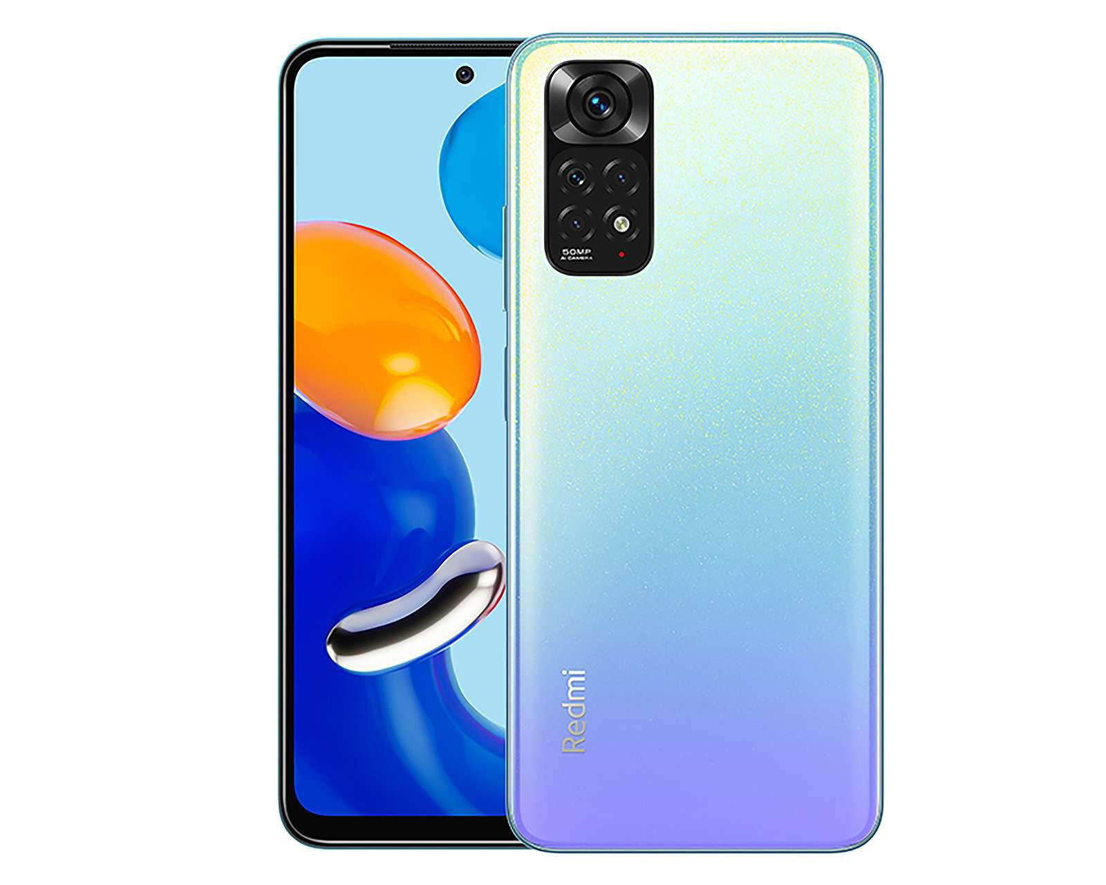 Foto 2 pulgar | Movistar Xiaomi Redmi Note 11 128GB Azul