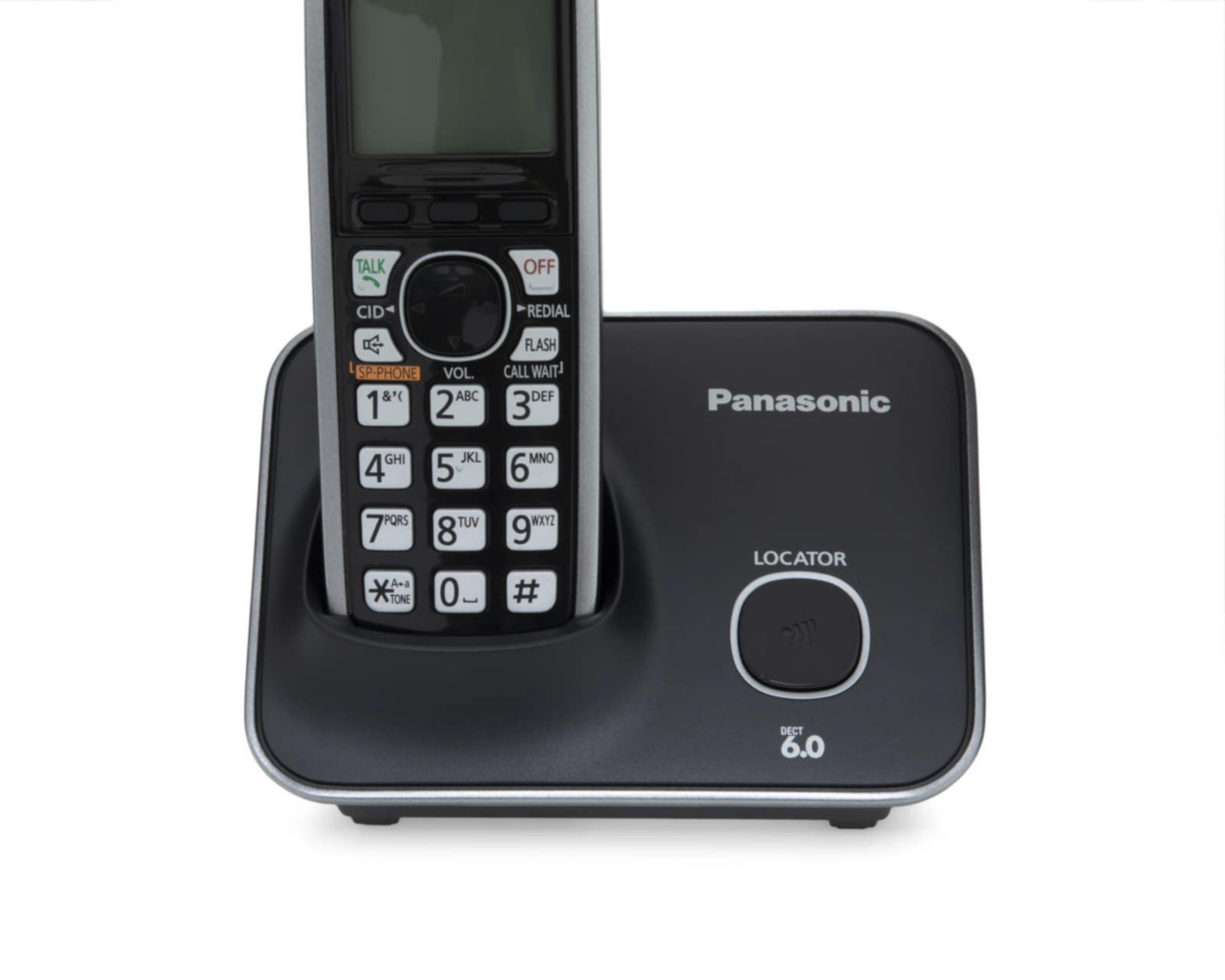 Foto 4 pulgar | Teléfono inalámbrico Panasonic KX-TG4111MEB Negro