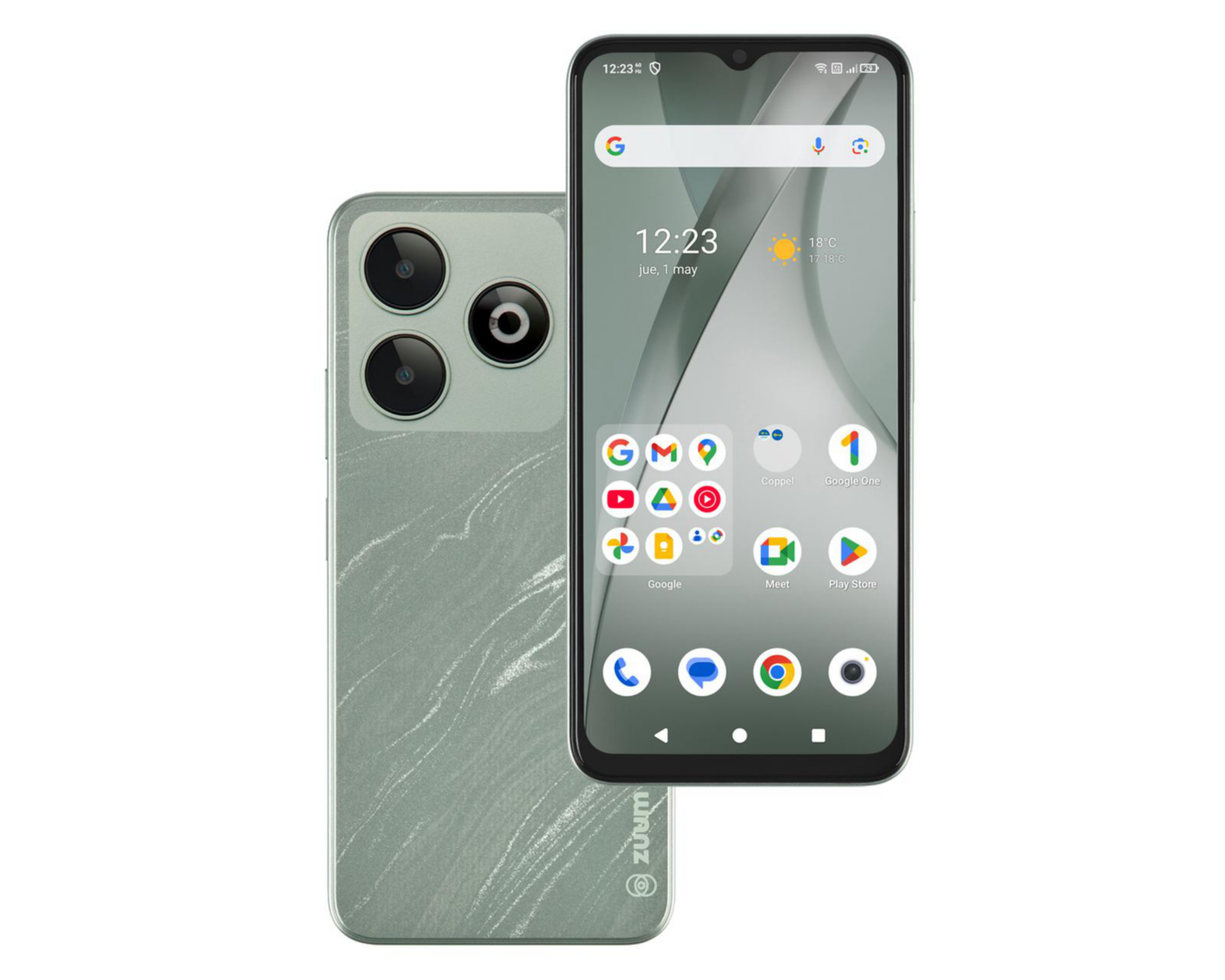 Foto 1 | Celular Zuum Magno S Liberado 64 GB Verde