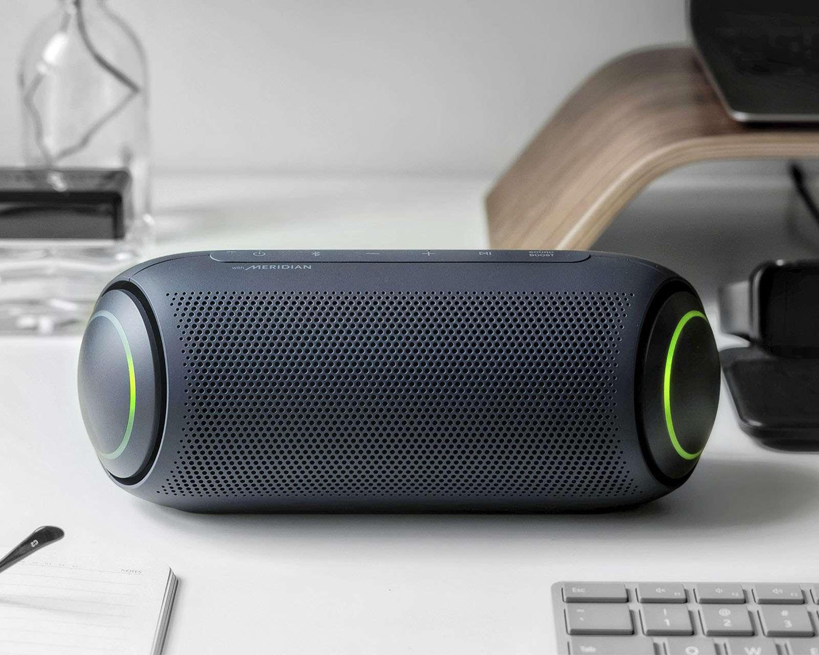 Foto 7 pulgar | Bocina Bluetooth Portátil LG Xboom Go PL7 30 W Hasta 24 Horas de Batería