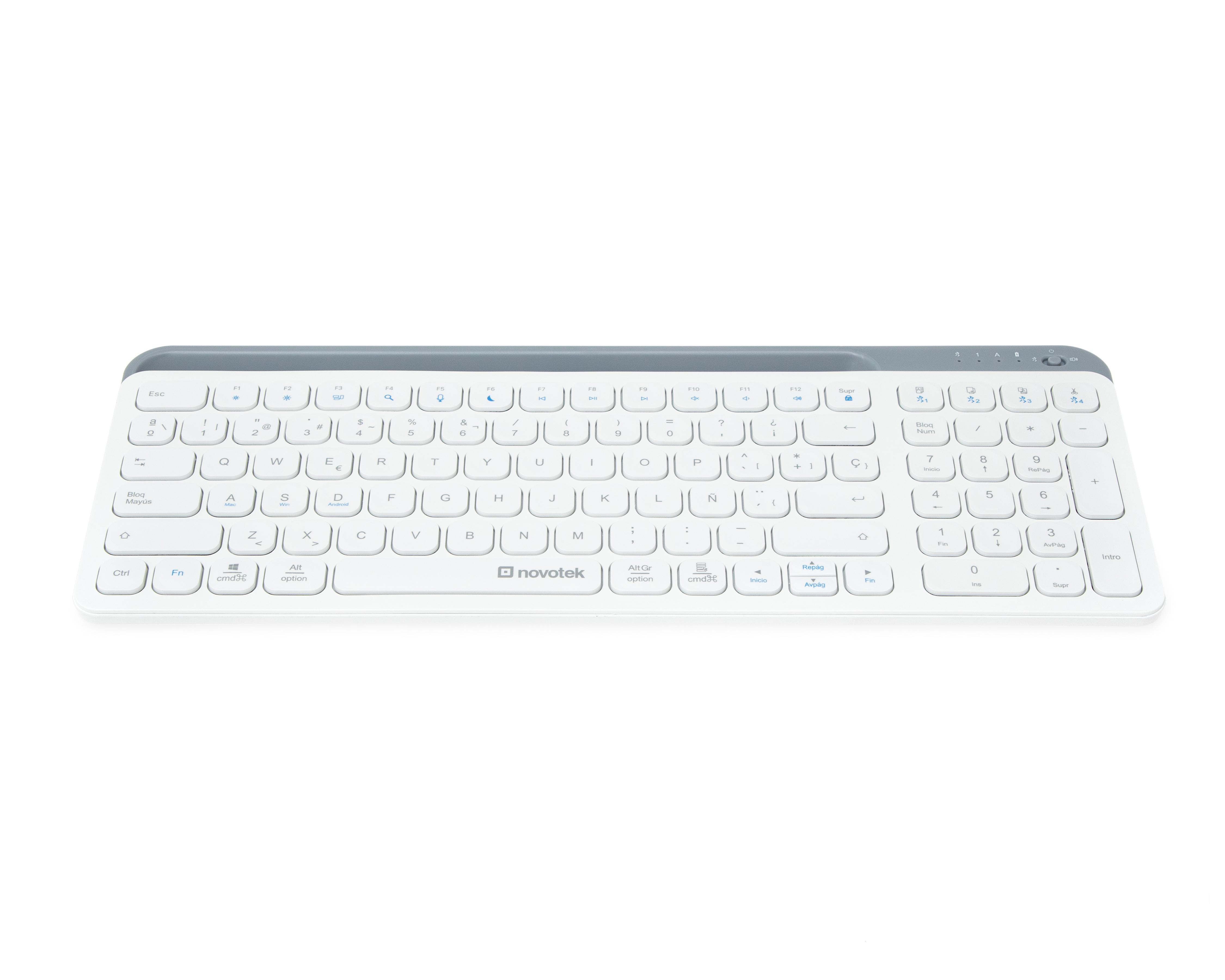 Foto 3 pulgar | Teclado Inalámbrico Bluetooth Novotek TI-150