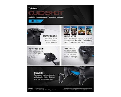Foto 2 | Gatillos para Control PS4 Bionik BNK - 9024