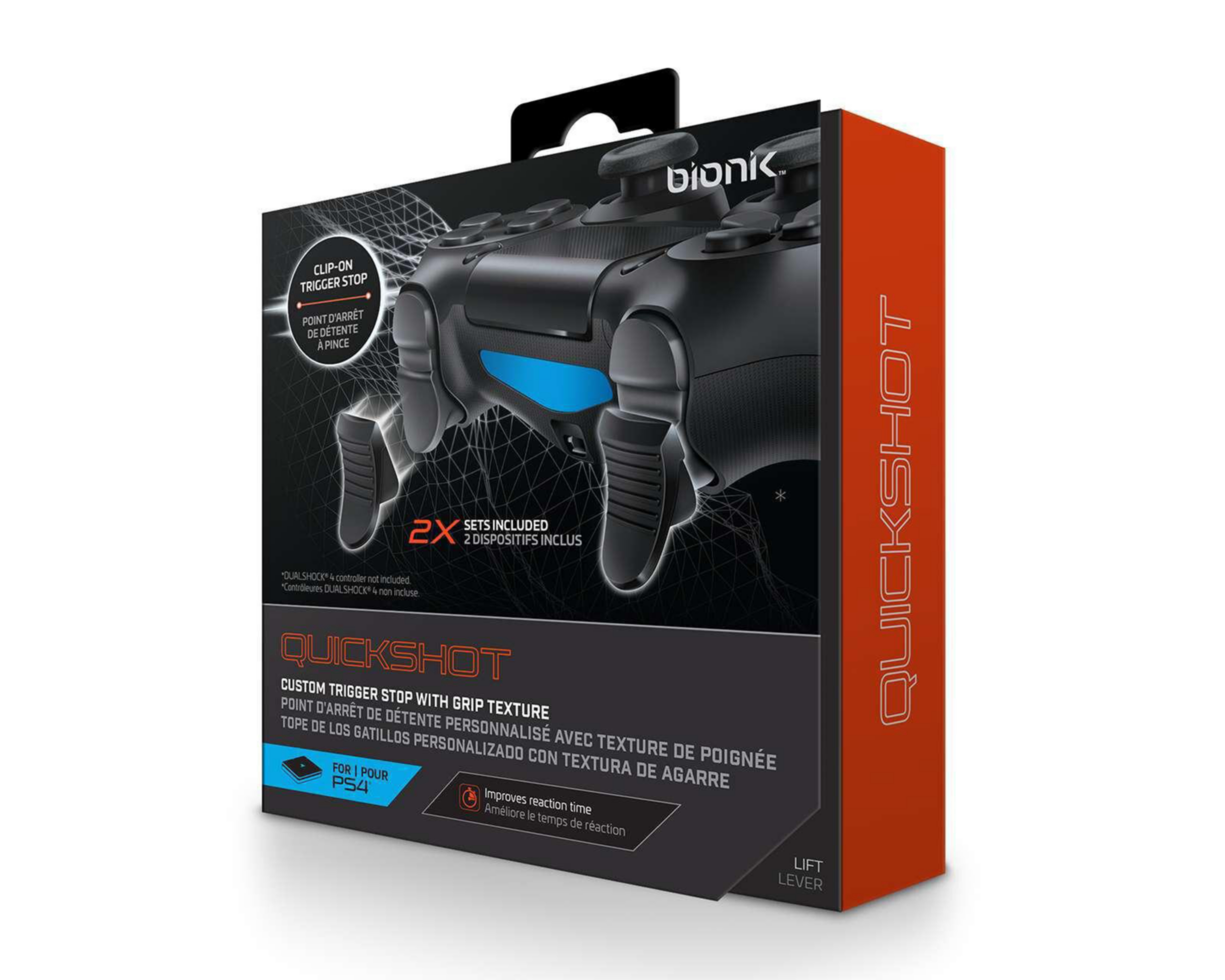 Foto 4 pulgar | Gatillos para Control PS4 Bionik BNK - 9024