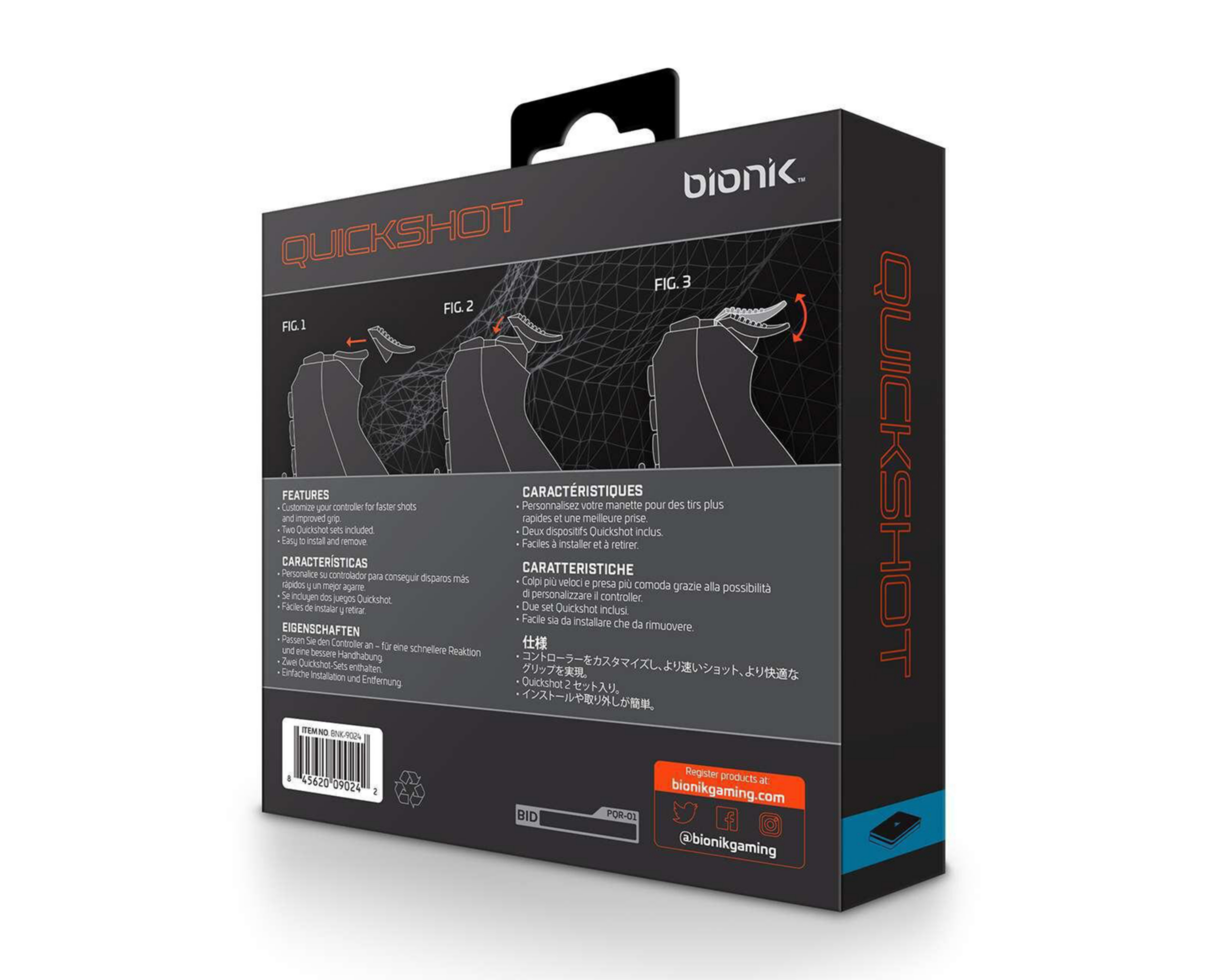 Foto 4 | Gatillos para Control PS4 Bionik BNK - 9024