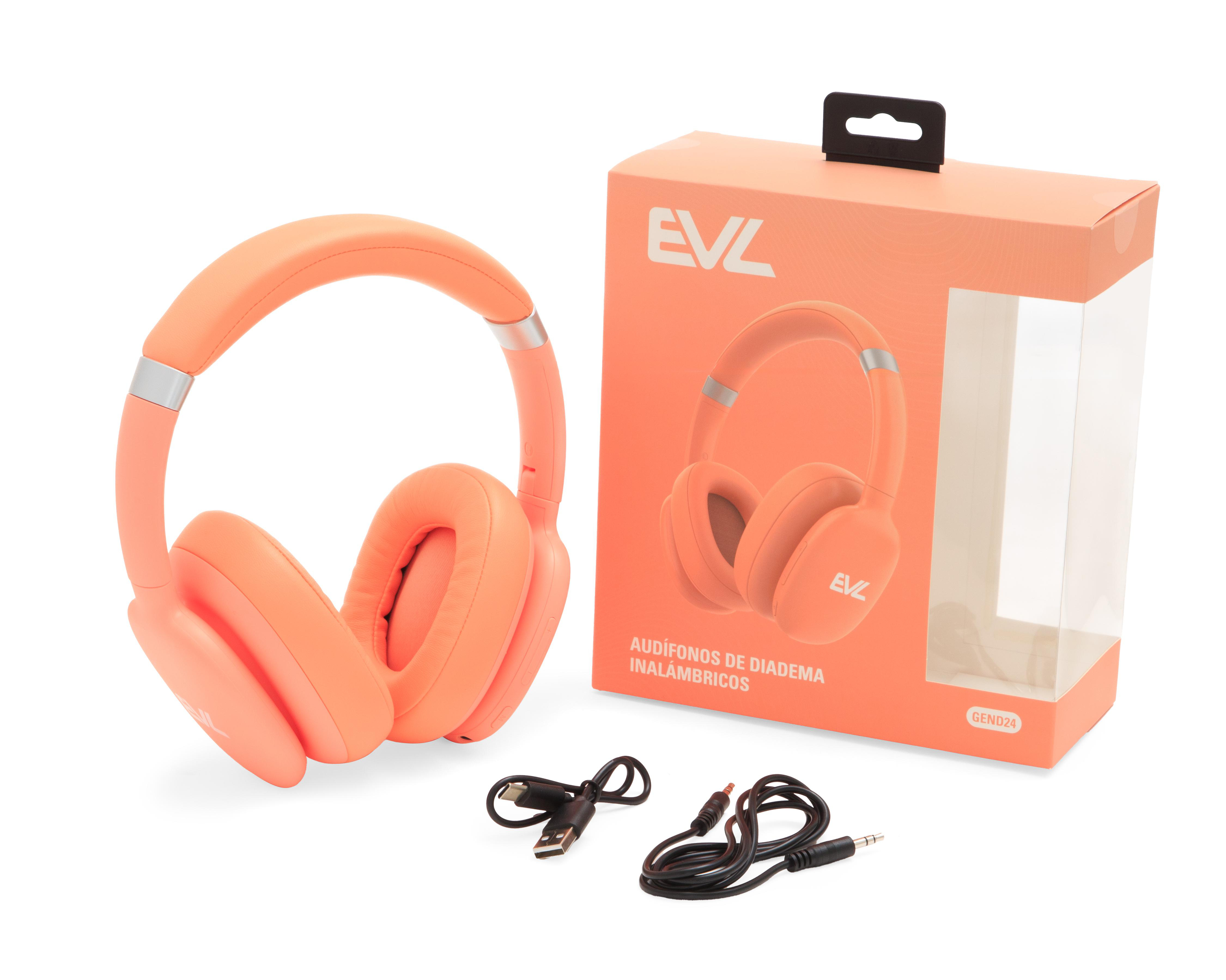 Foto 5 pulgar | Audífonos de Diadema Inalámbricos EVL GEND 24 Bluetooth