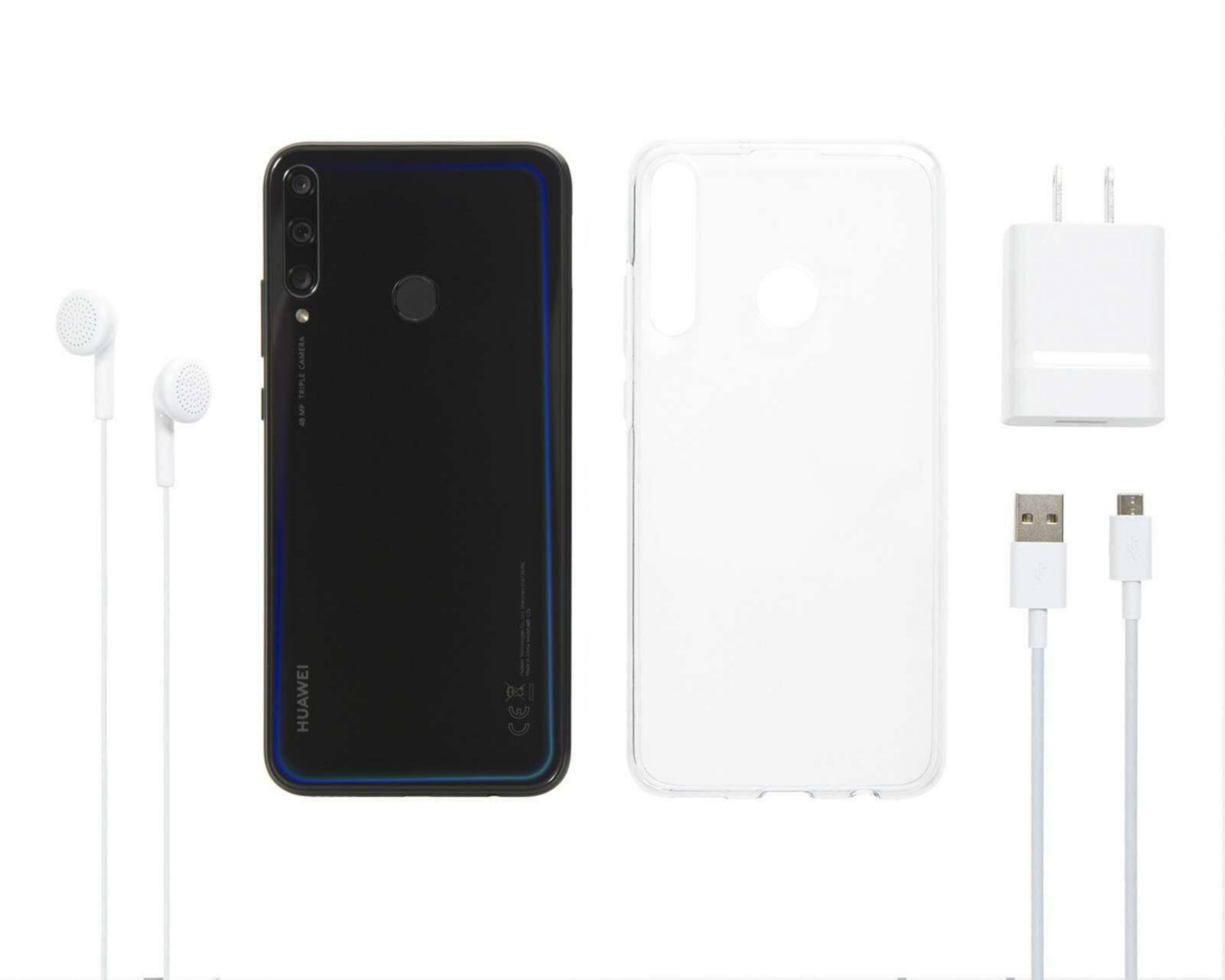Foto 7 pulgar | AT&T/Unefon Huawei Y7P 64 GB Negro