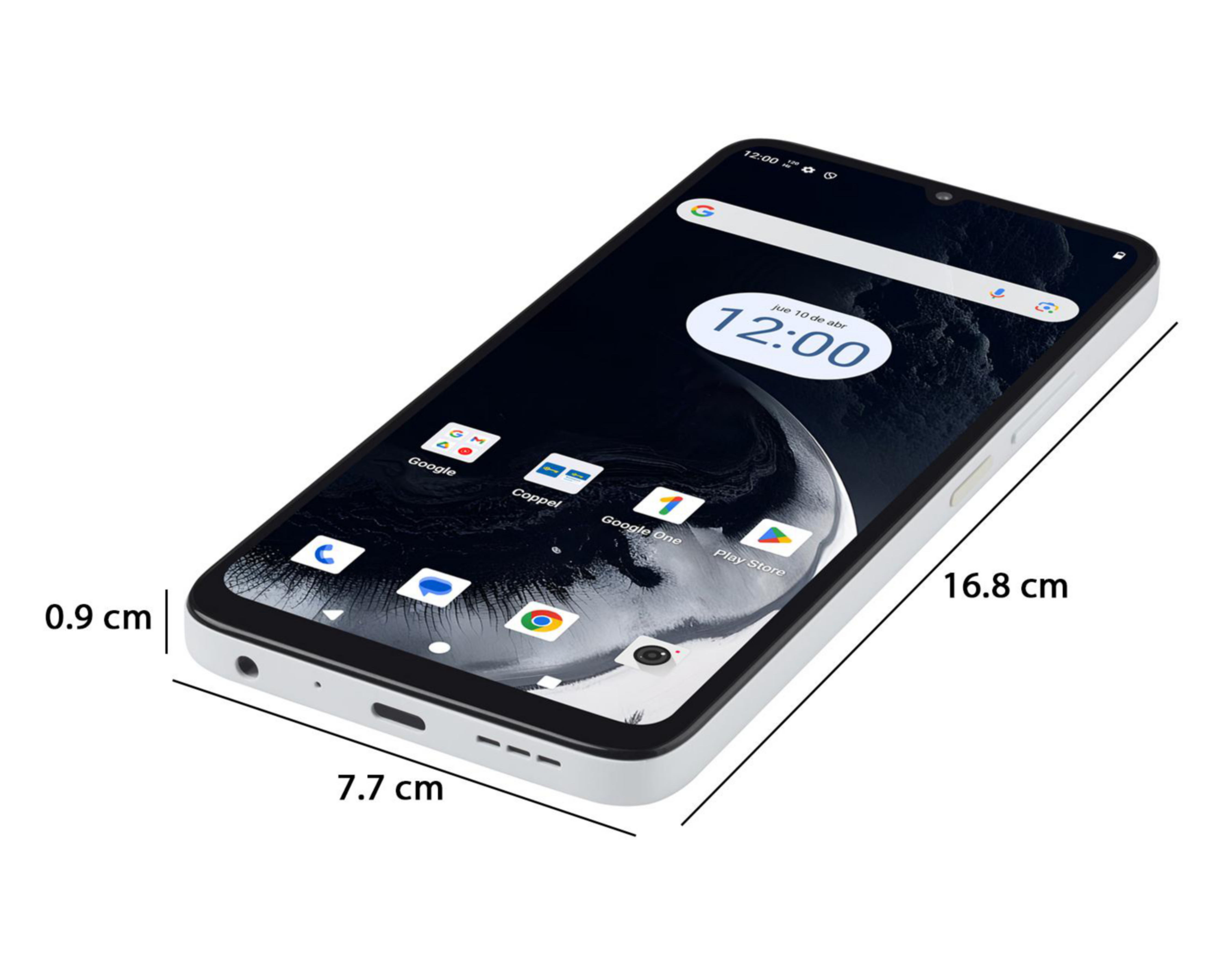 Foto 9 | Celular Zuum Aura M2 Liberado 256 GB Blanco