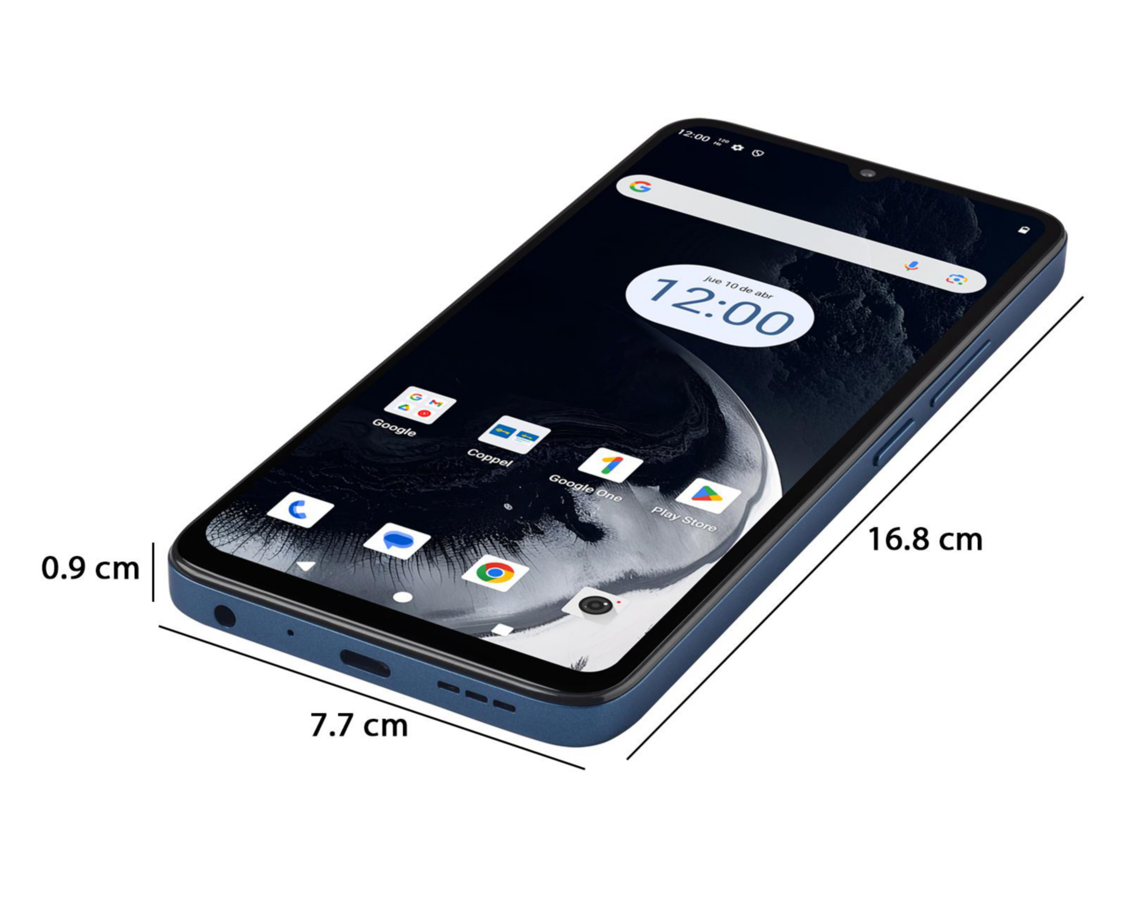 Foto 10 pulgar | Celular Zuum Aura M2 Liberado 256 GB Azul