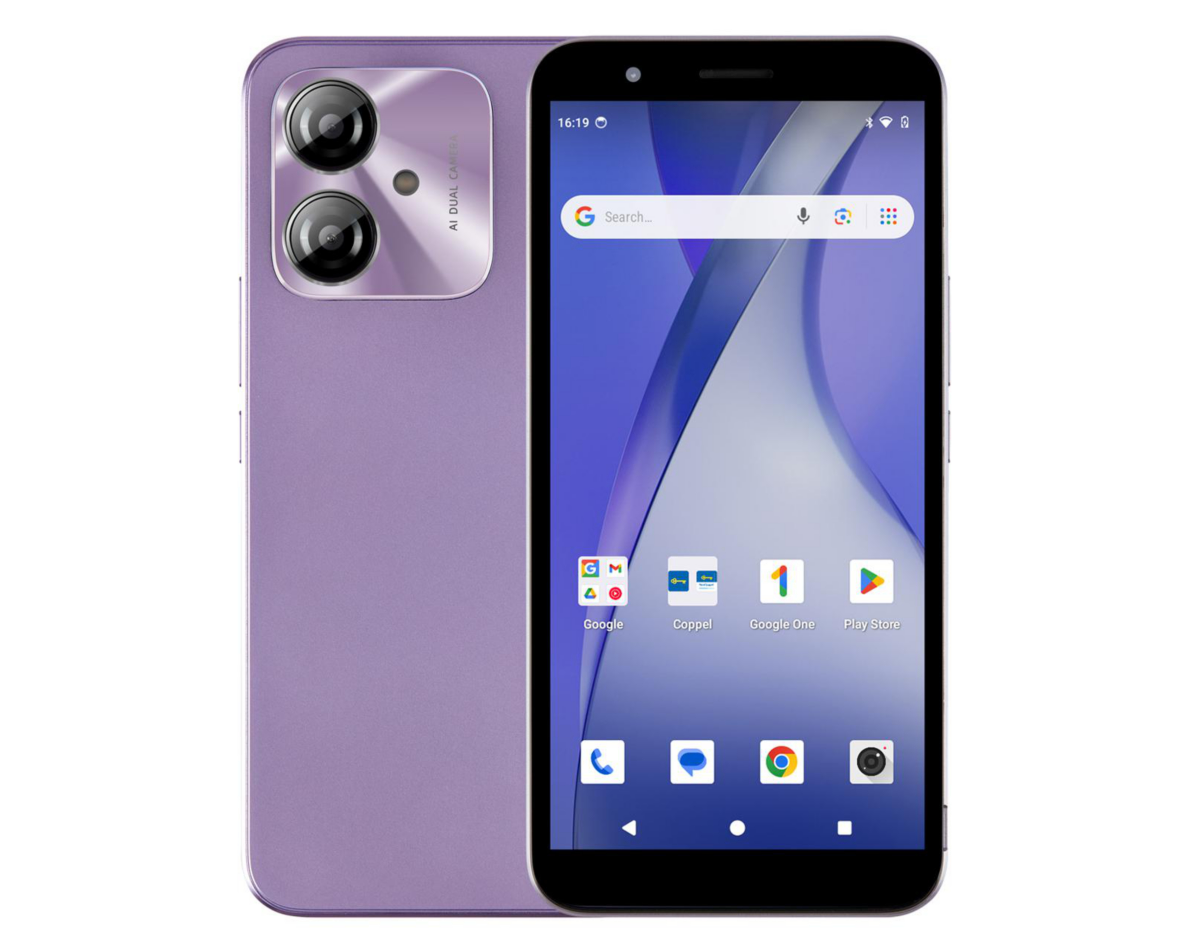 Foto 2 pulgar | Celular Zuum Magno P4 Liberado 64 GB Morado