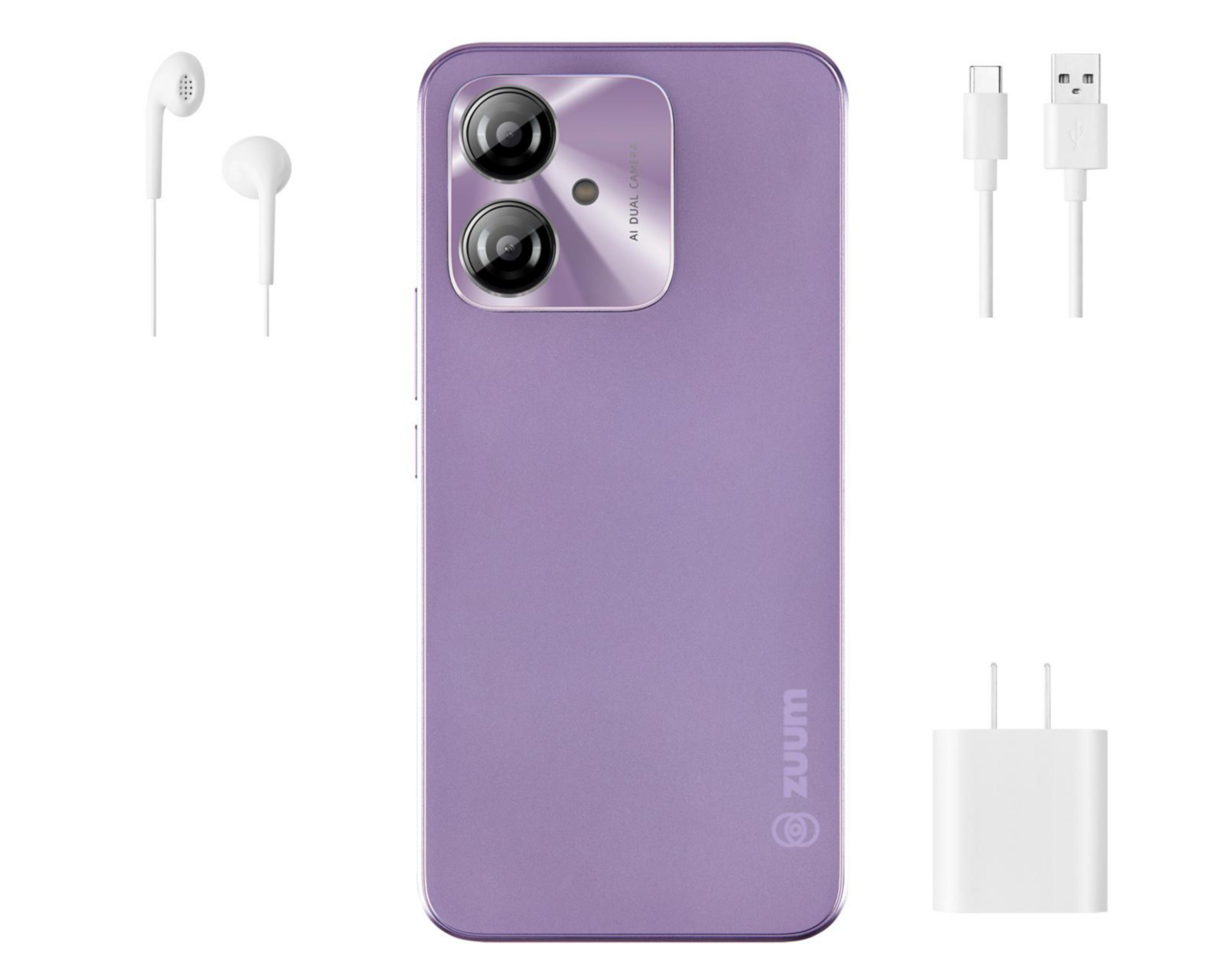 Foto 9 pulgar | Celular Zuum Magno P4 Liberado 64 GB Morado