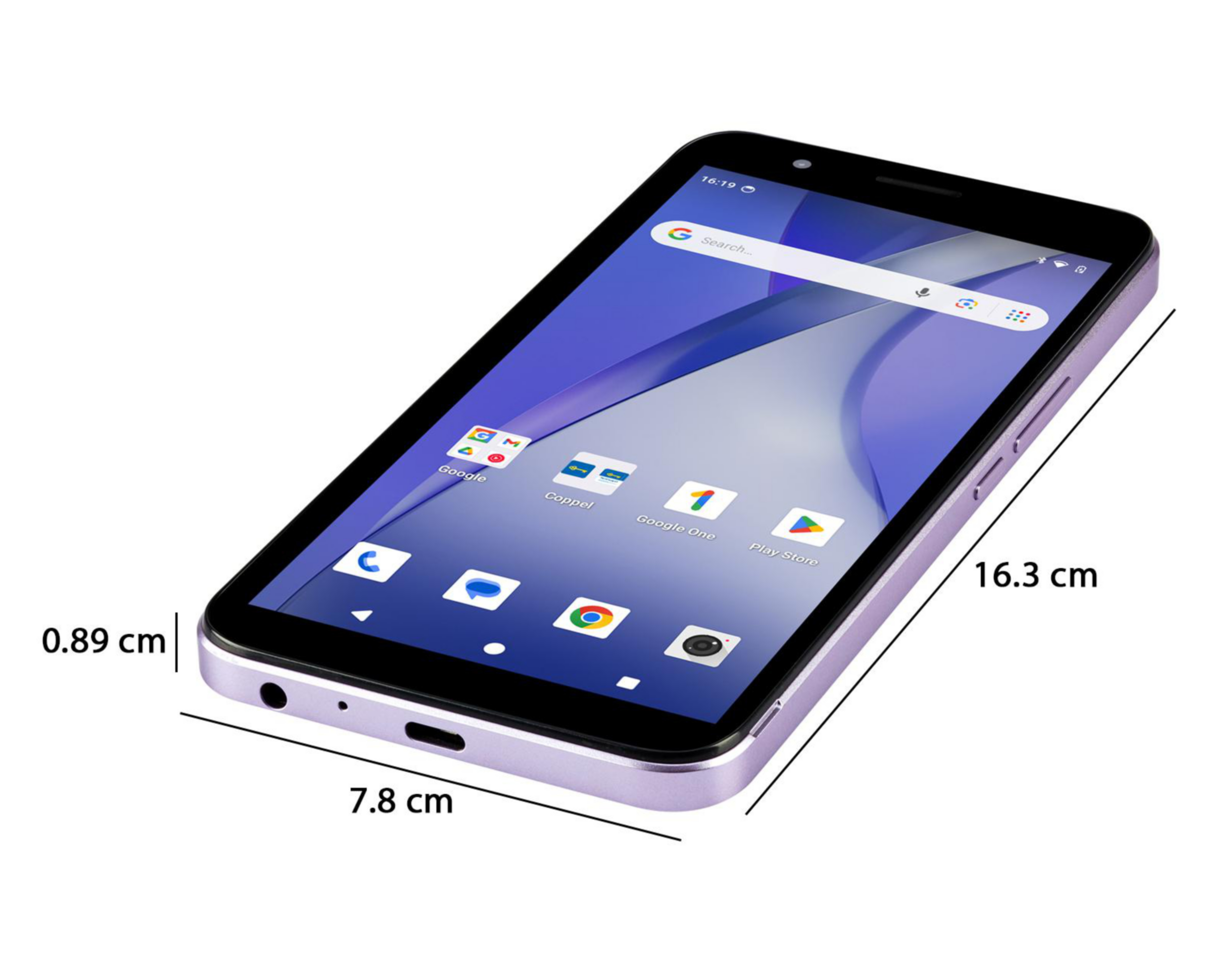 Foto 10 pulgar | Celular Zuum Magno P4 Liberado 64 GB Morado