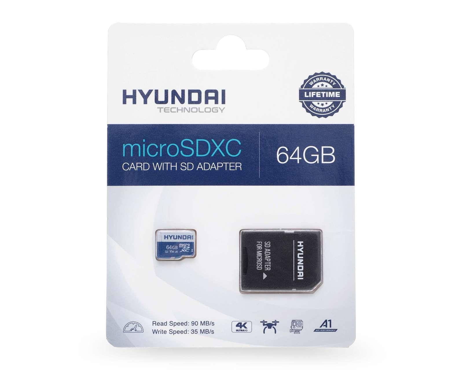 Foto 5 pulgar | Memoria MicroSD Hyundai 64 GB