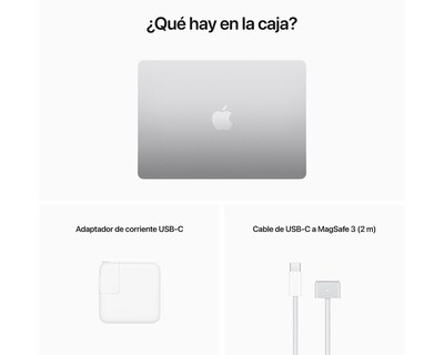 Foto 10 | MacBook Air M2 de 13 Pulgadas 16 GB RAM 256 GB SSD 10 GPU Plateado