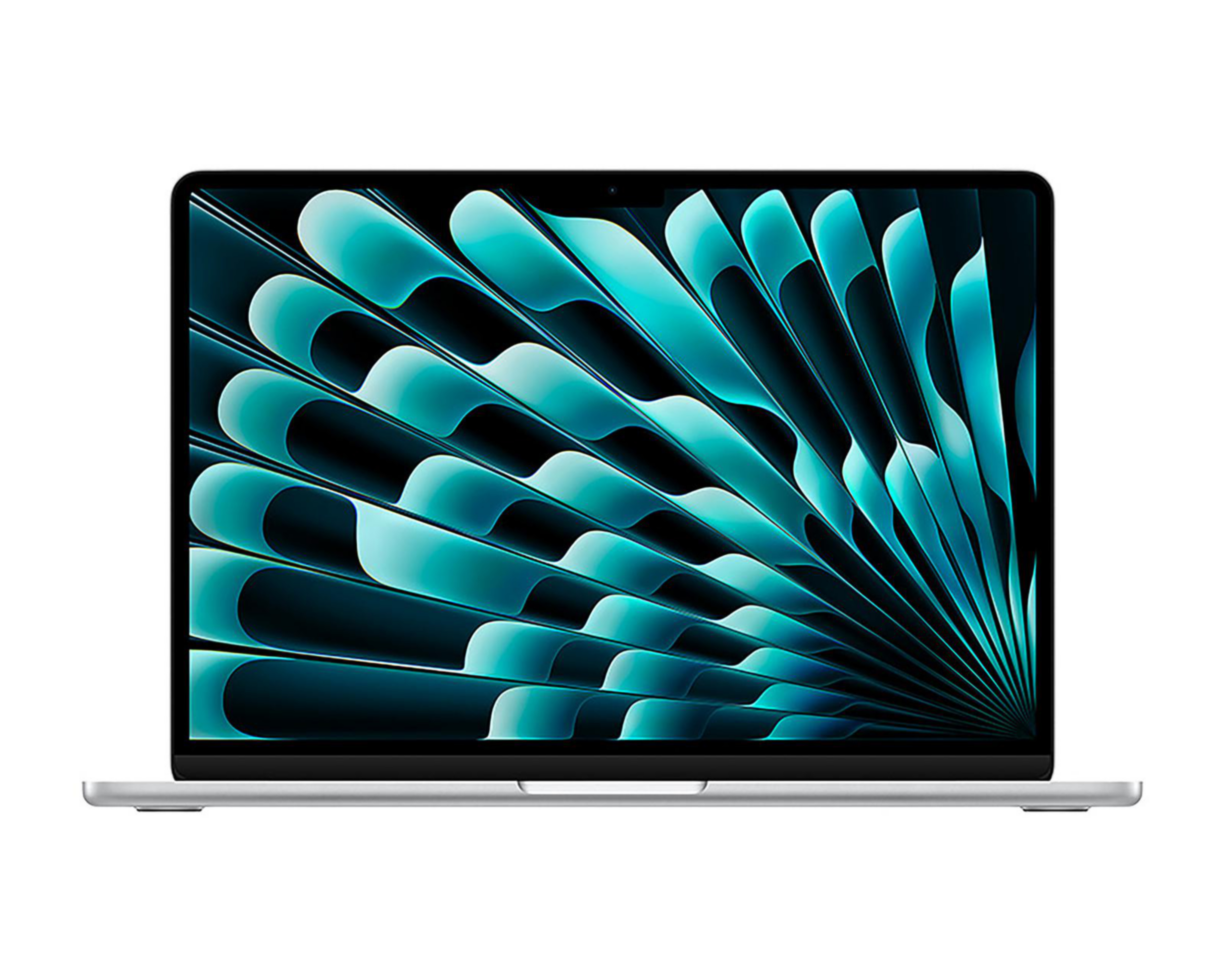 Foto 2 pulgar | MacBook Air M3 de 13 Pulgadas 16 GB RAM 256 GB SSD 10 GPU Plateado