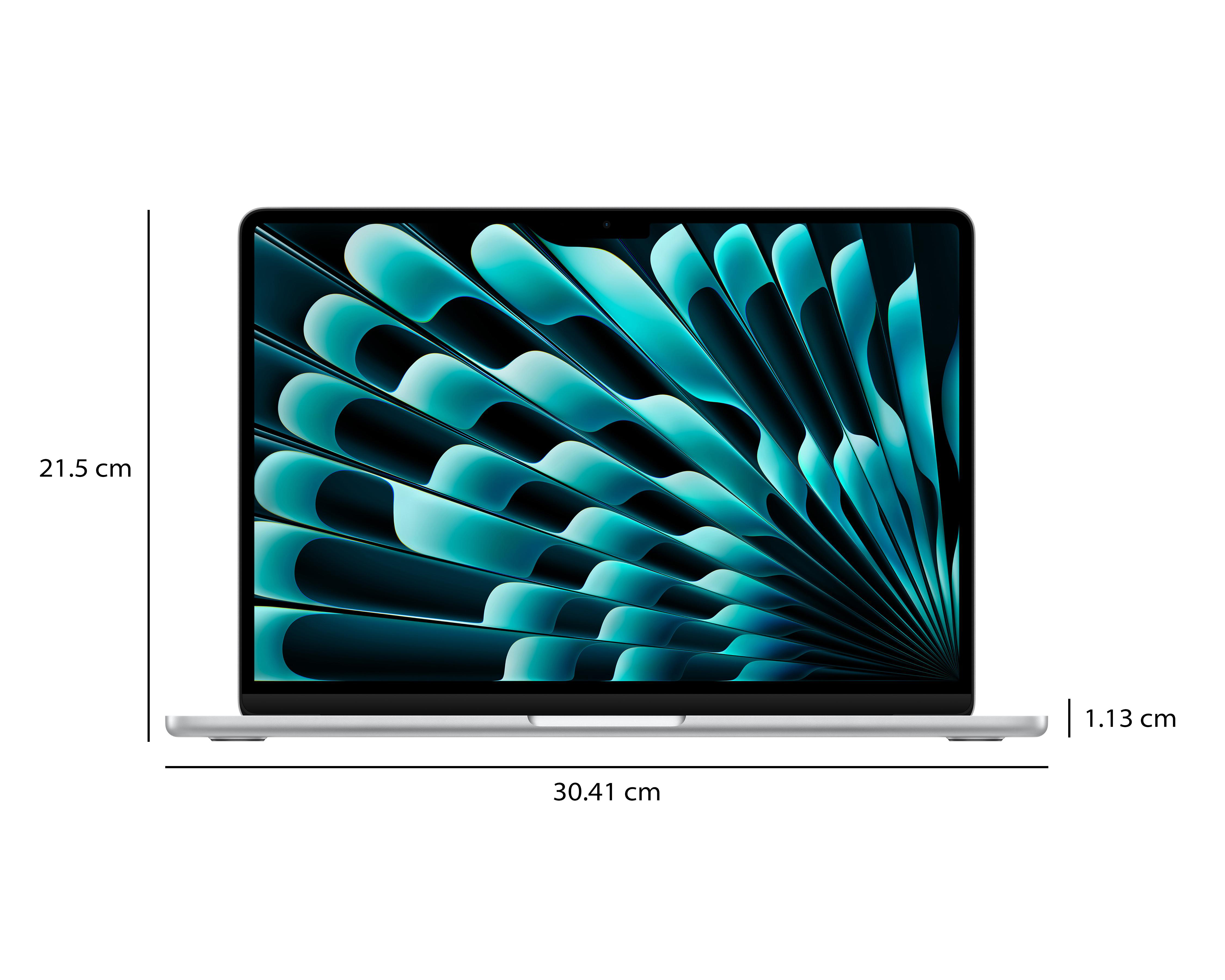 Foto 11 pulgar | MacBook Air M3 de 13 Pulgadas 16 GB RAM 256 GB SSD 10 GPU Plateado