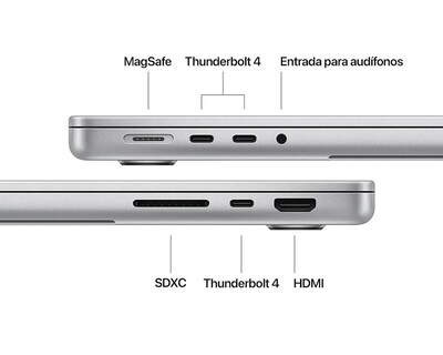 Foto 7 | MacBook Pro M4 de 14 Pulgadas 16 GB RAM 512 GB SSD 10 GPU Plateado