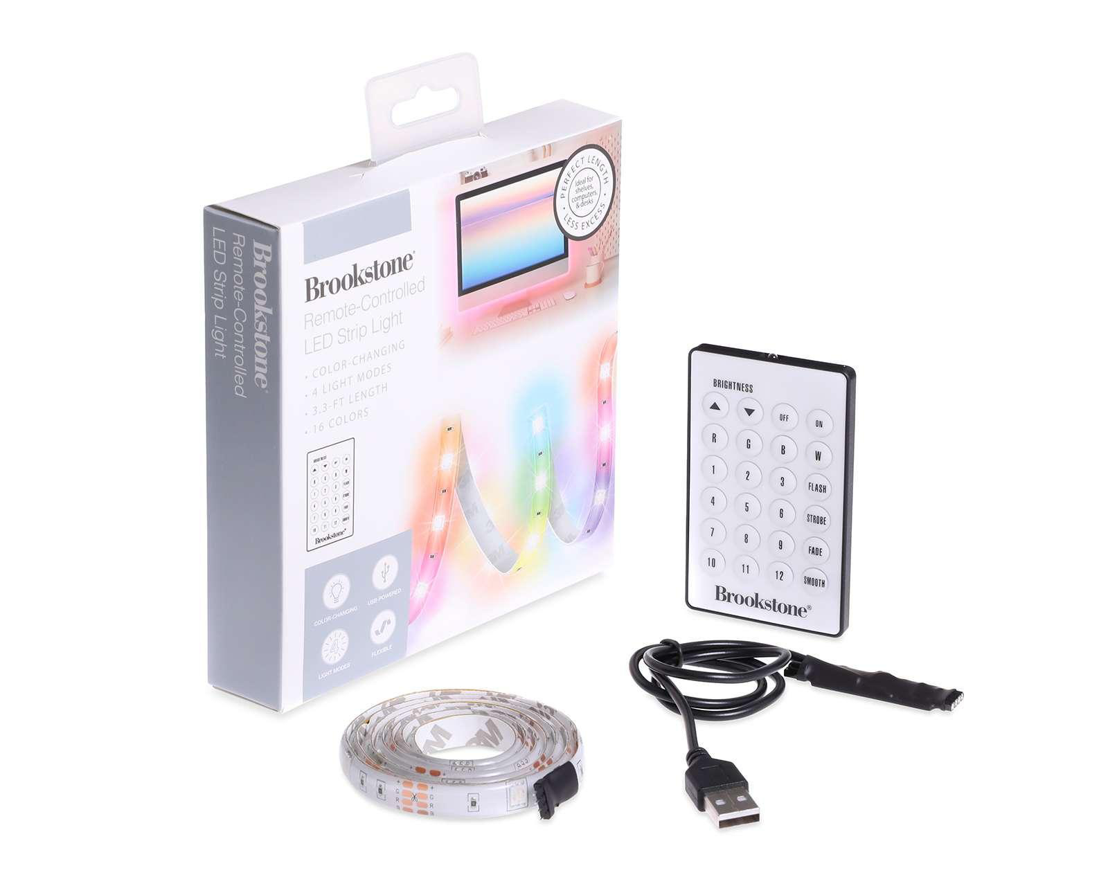 Foto 1 | Tira de Luz Led Brookstone 1 m Multicolor