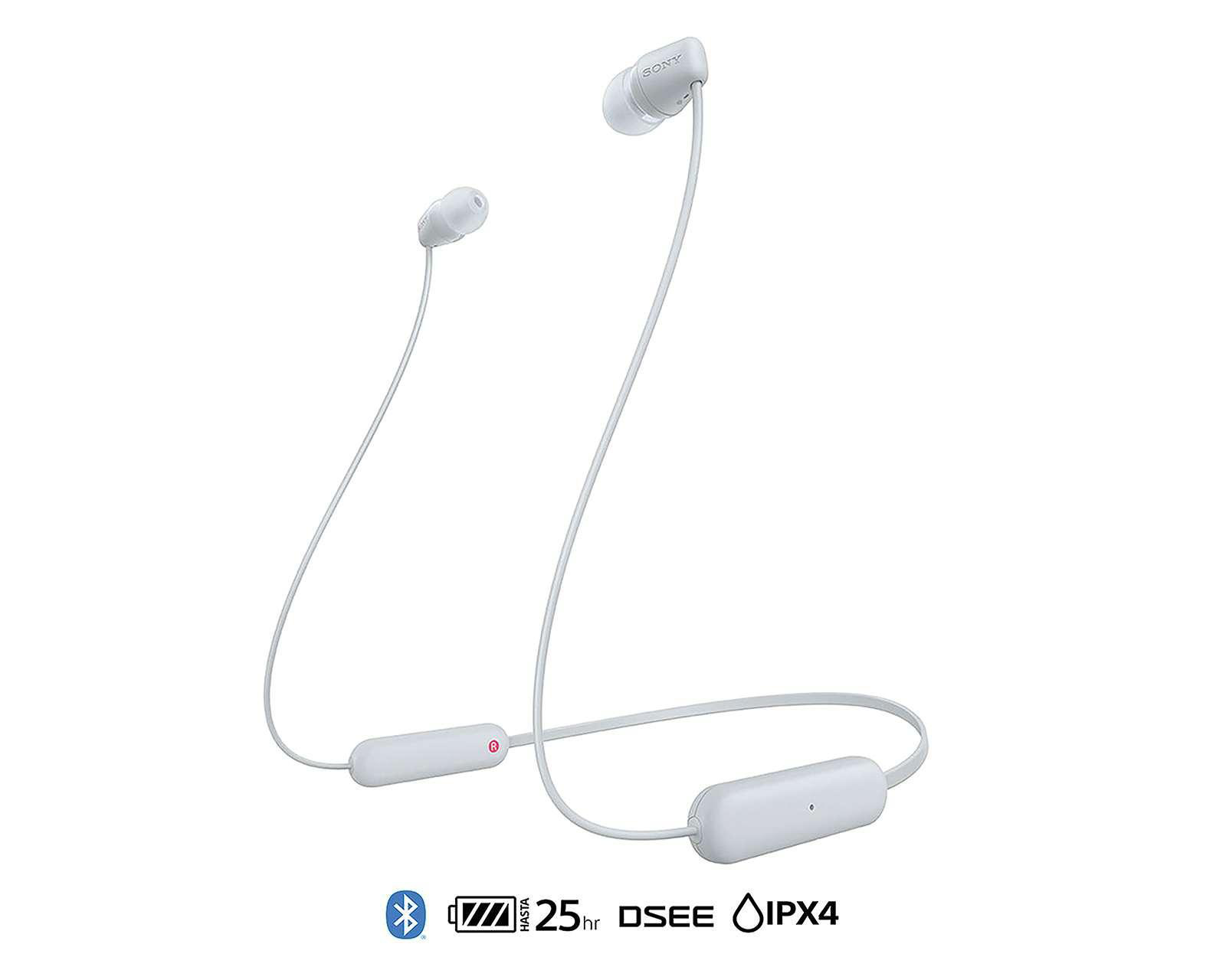 Foto 2 pulgar | Audífonos In-Ear Sony Bluetooth WI-C100