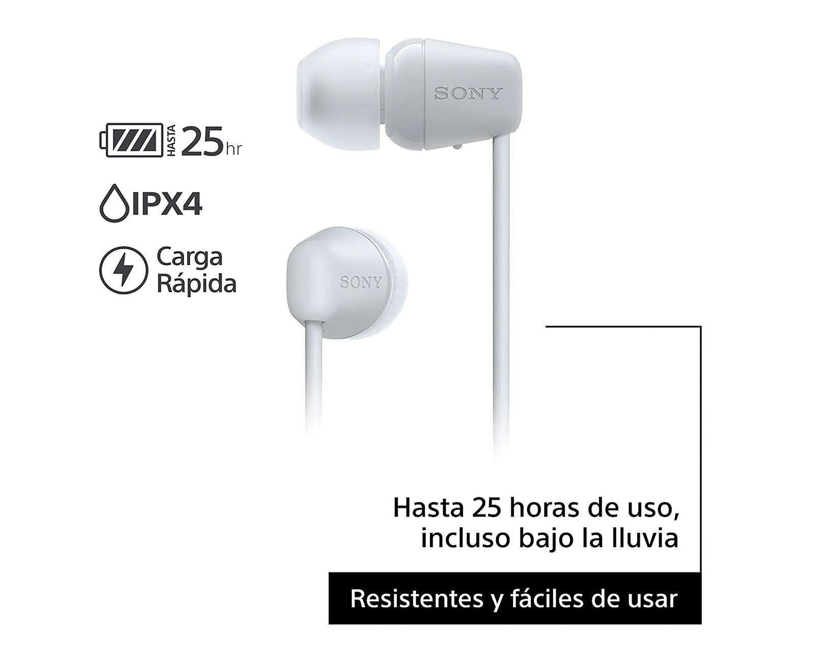 Foto 4 pulgar | Audífonos In-Ear Sony Bluetooth WI-C100