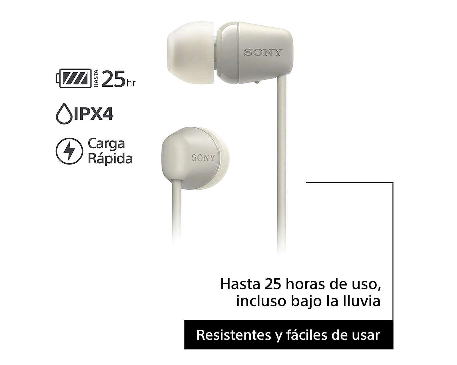 Foto 4 pulgar | Audífonos In-Ear Sony Resistentes al Agua WI-C100