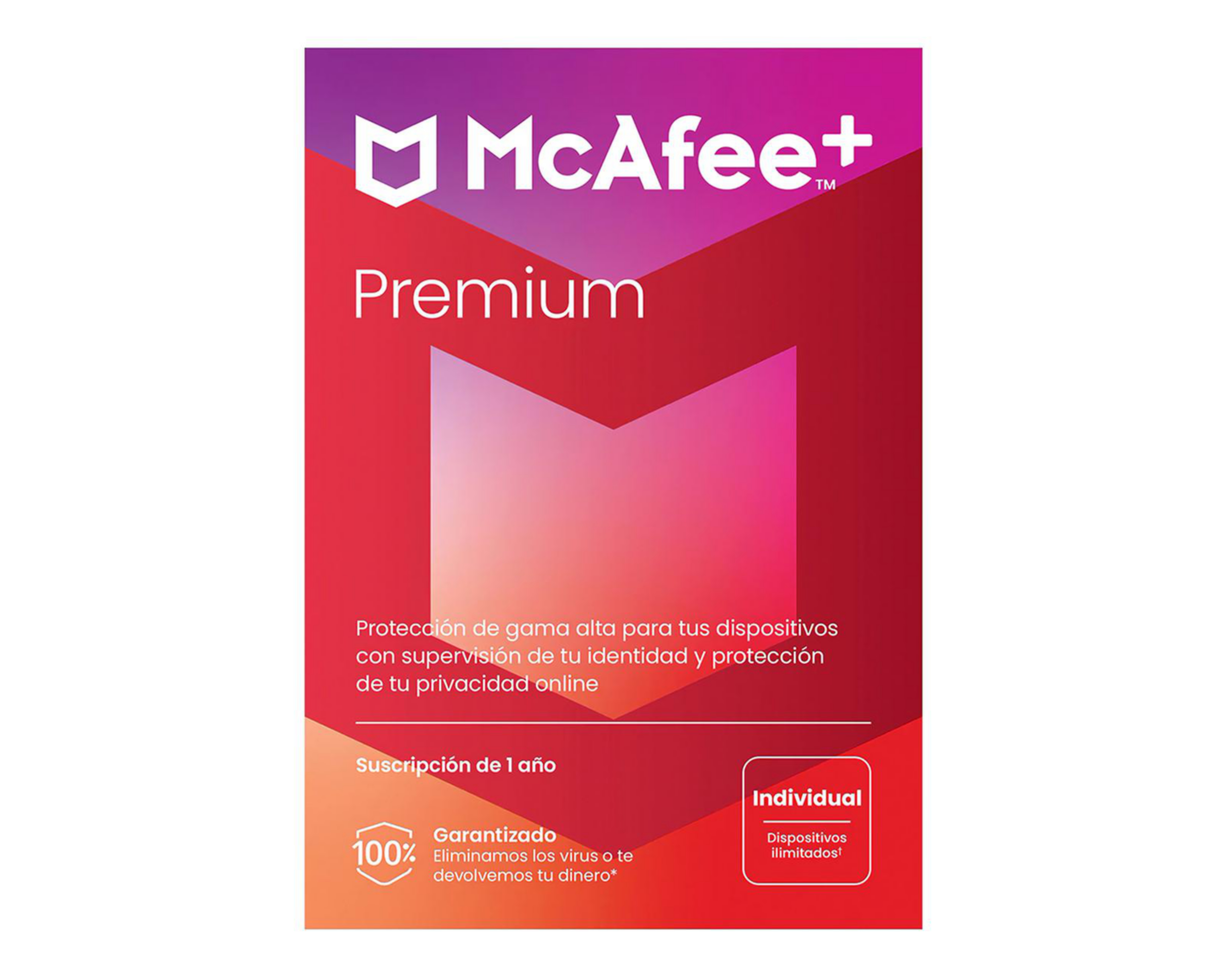 Foto 3 pulgar | Antivirus McAfee Plus Premium Dispositivos Ilimitados Suscripción de 1 Año