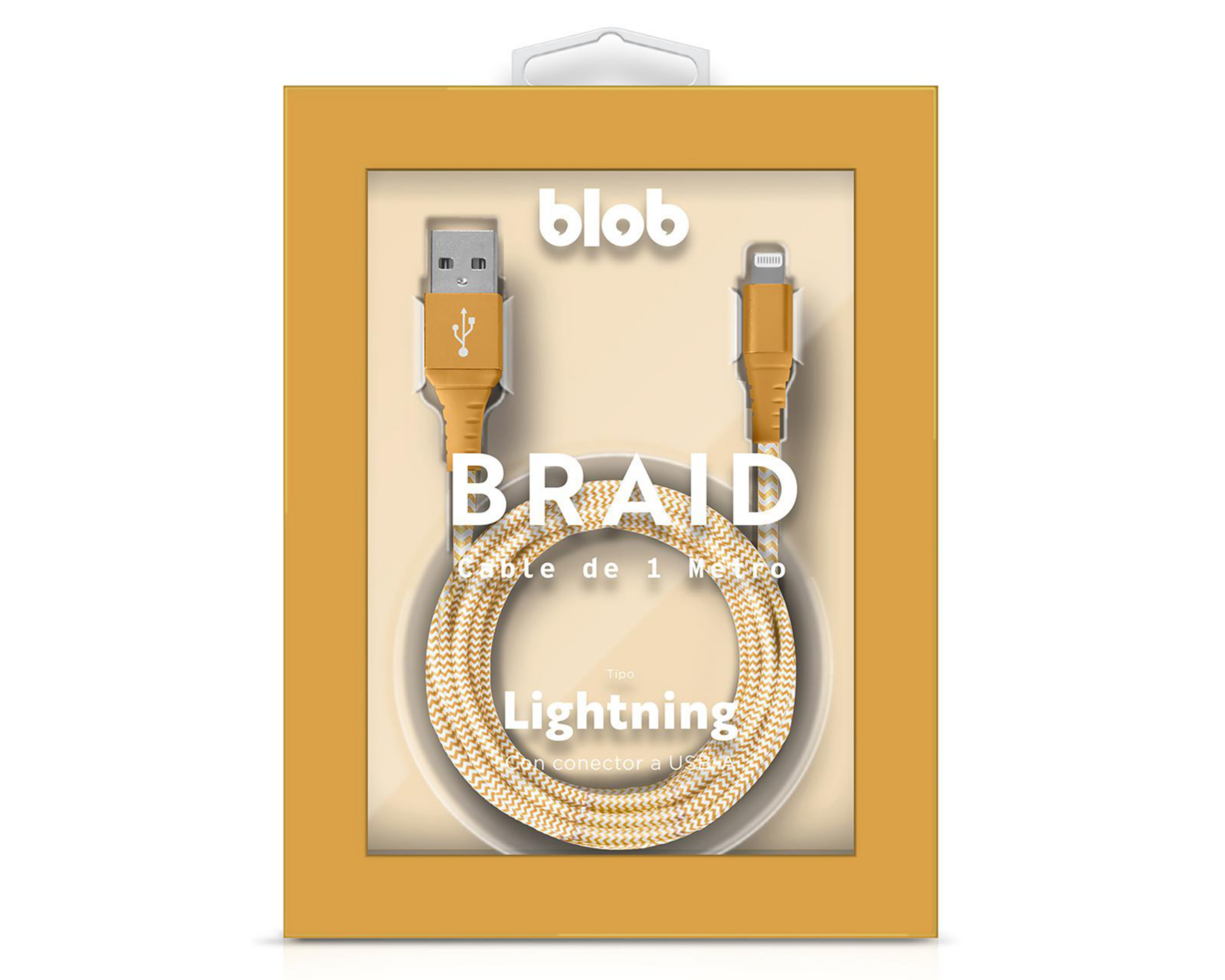 Foto 3 pulgar | Cable Blob Tipo Lightning de 1 m