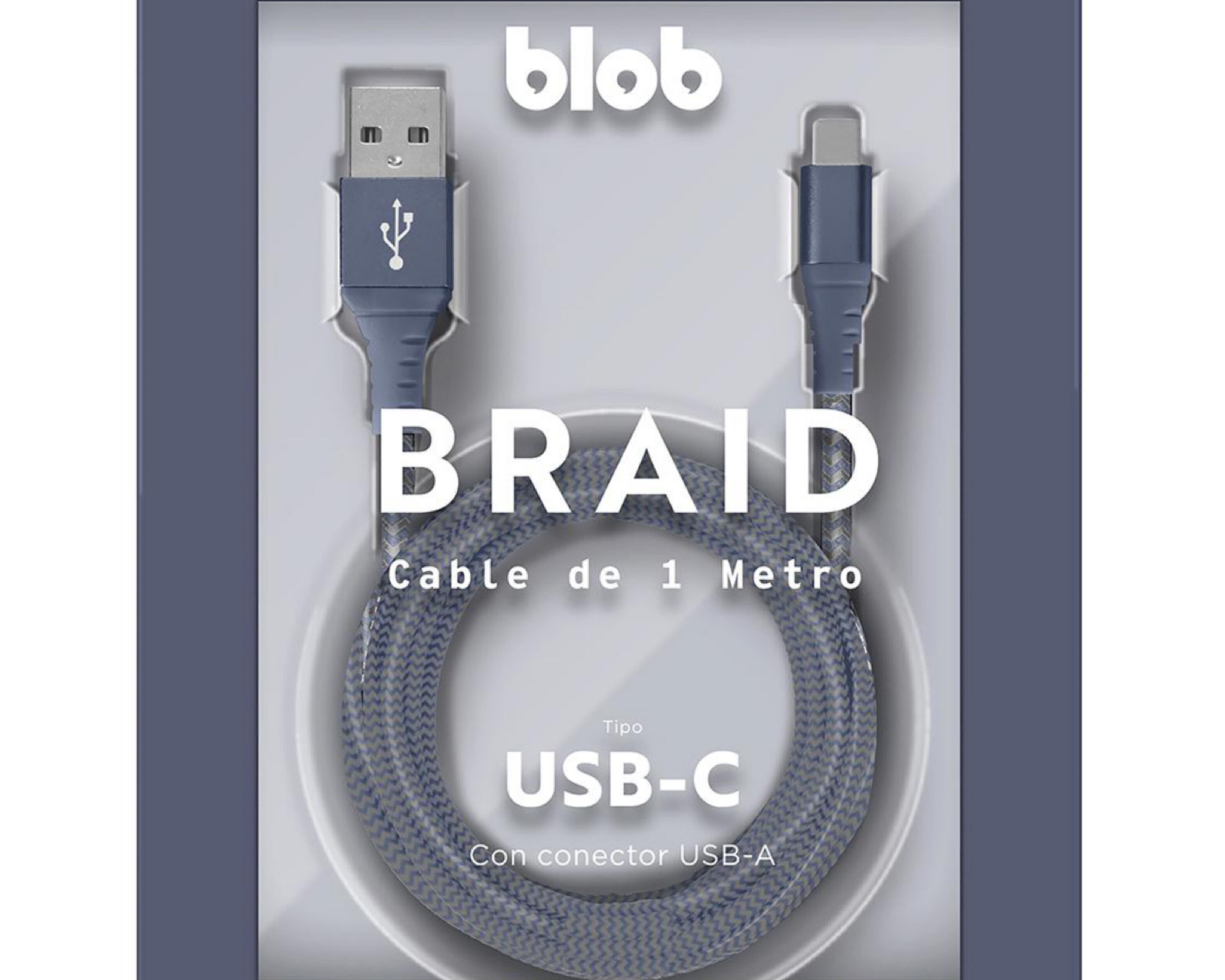 Foto 3 | Cable Blob Tipo USB-C de 1 m