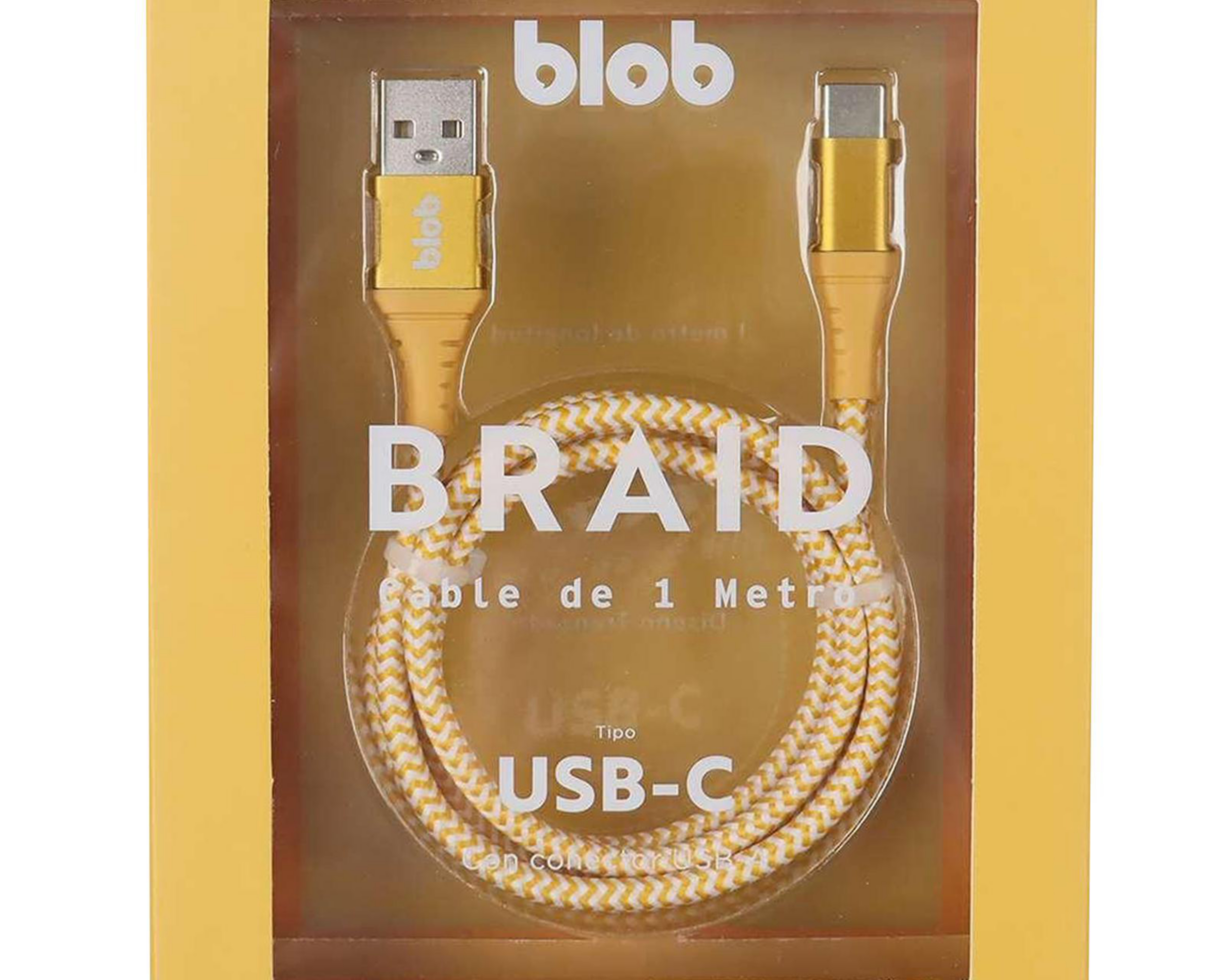 Foto 3 | Cable Blob Tipo USB-C de 1 m