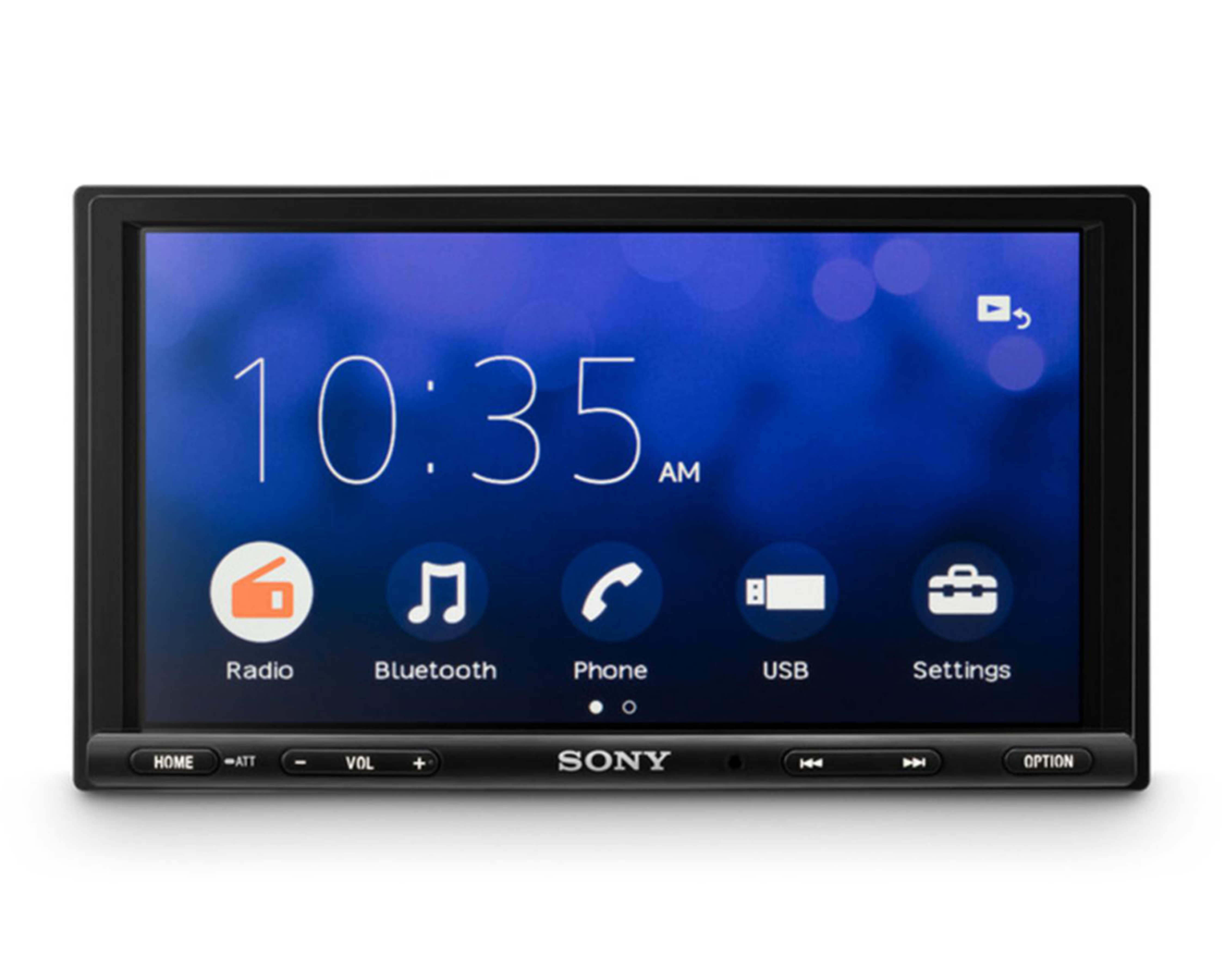 Autoestéreo Sony XAV-1600 Bluetooth de 6.75 Pulgadas $6,599