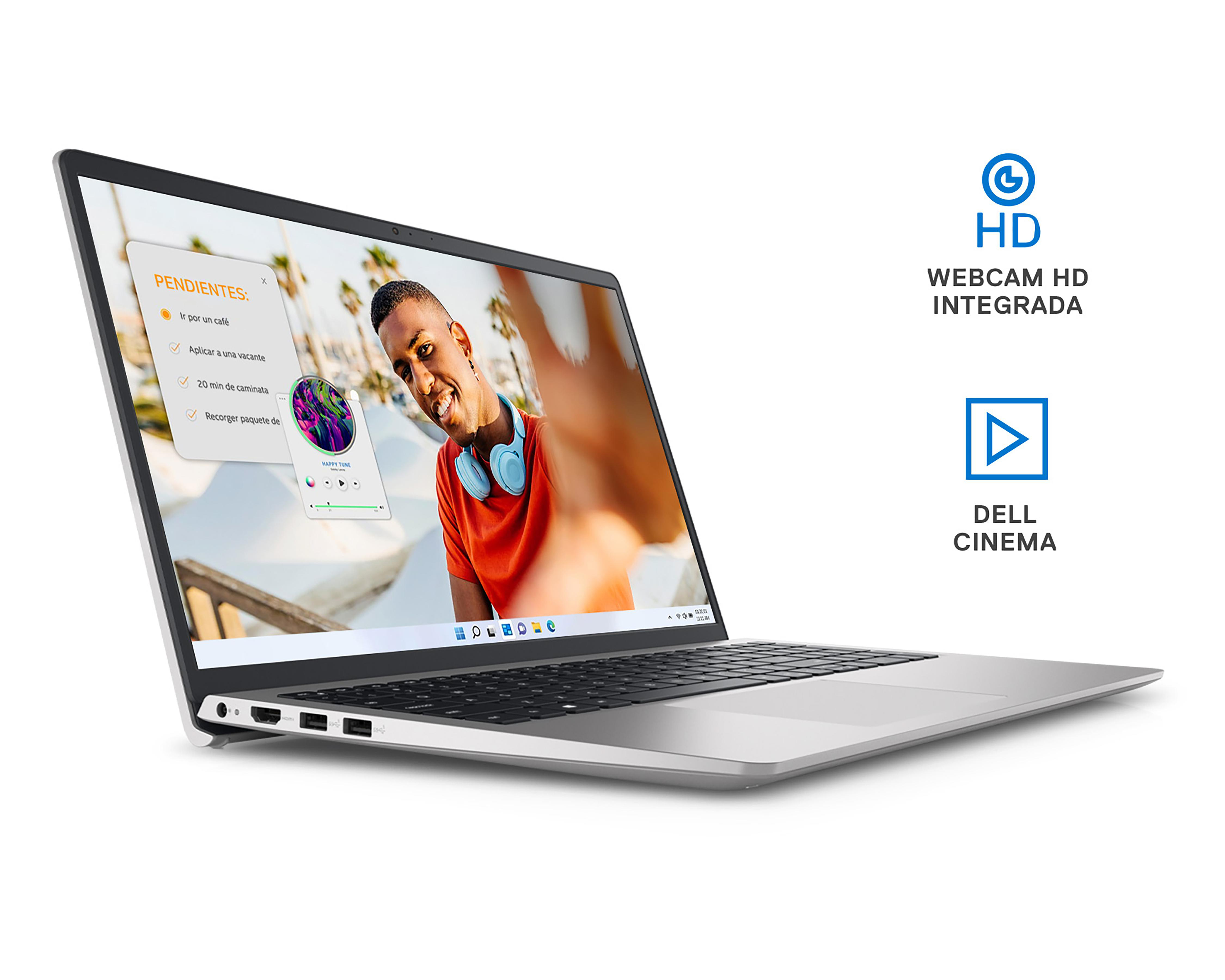 Foto 5 pulgar | Laptop Dell Inspiron 3520 W0VN1 15.6 Pulgadas Windows 11 Intel Core i7 16 GB 512 GB SSD Plateado