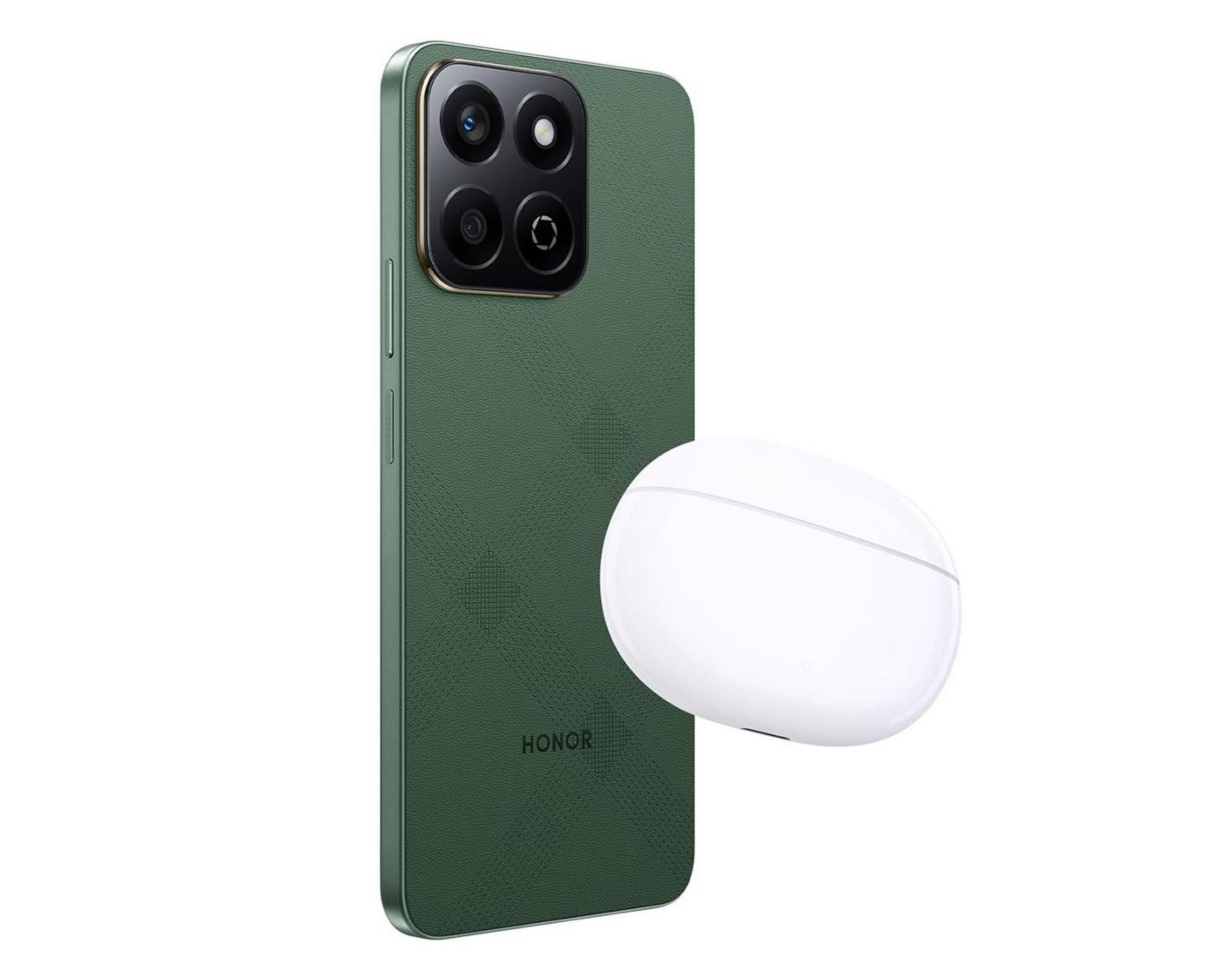 Foto 5 pulgar | Telcel Honor X7C 256 GB Verde + Audífonos X7i