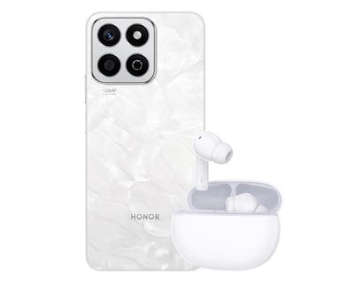 Foto 1 | Movistar Honor X7C 256 GB Blanco + Audífonos X7i