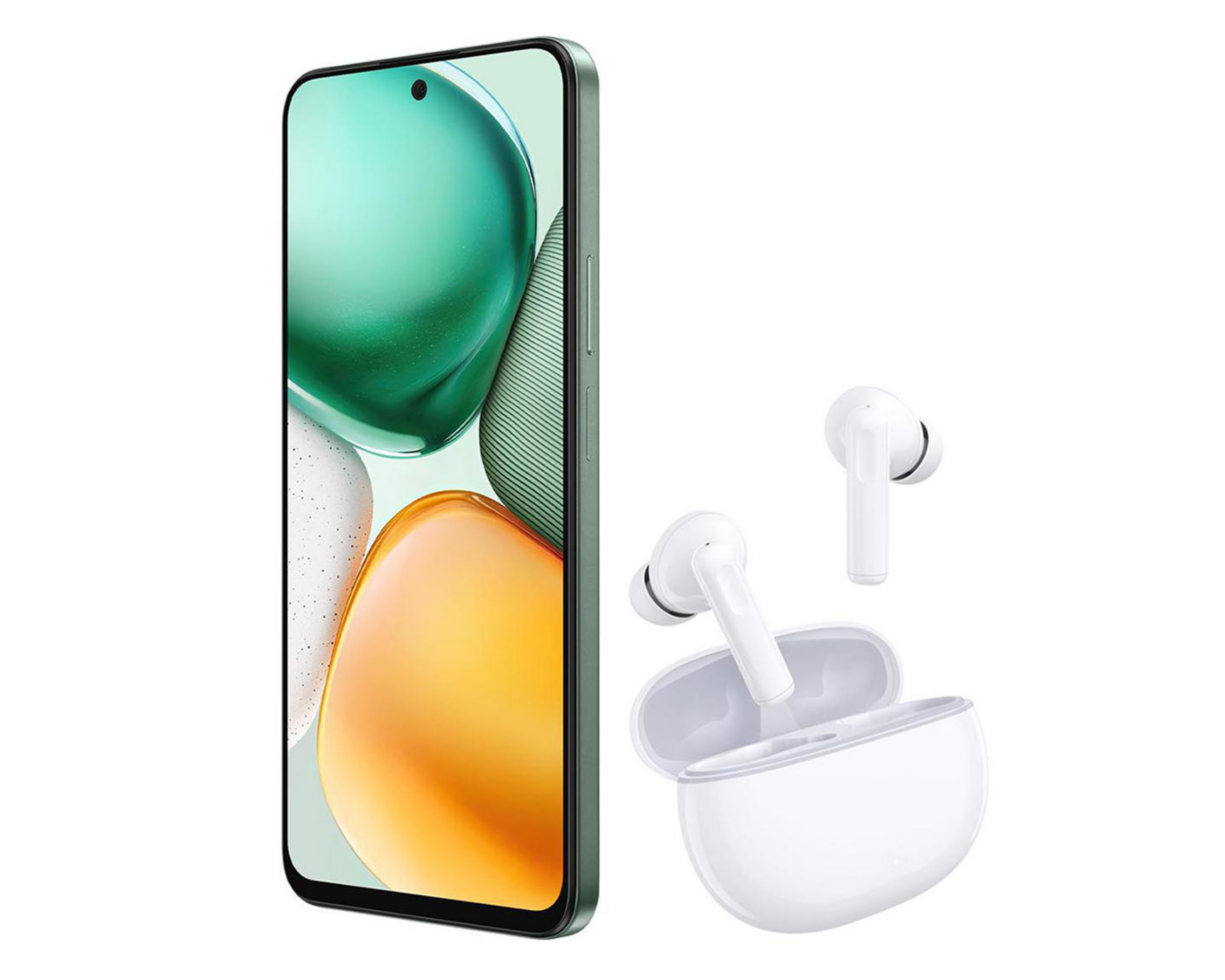 Foto 4 pulgar | Movistar Honor X7C 256 GB Verde + Audífonos X7i