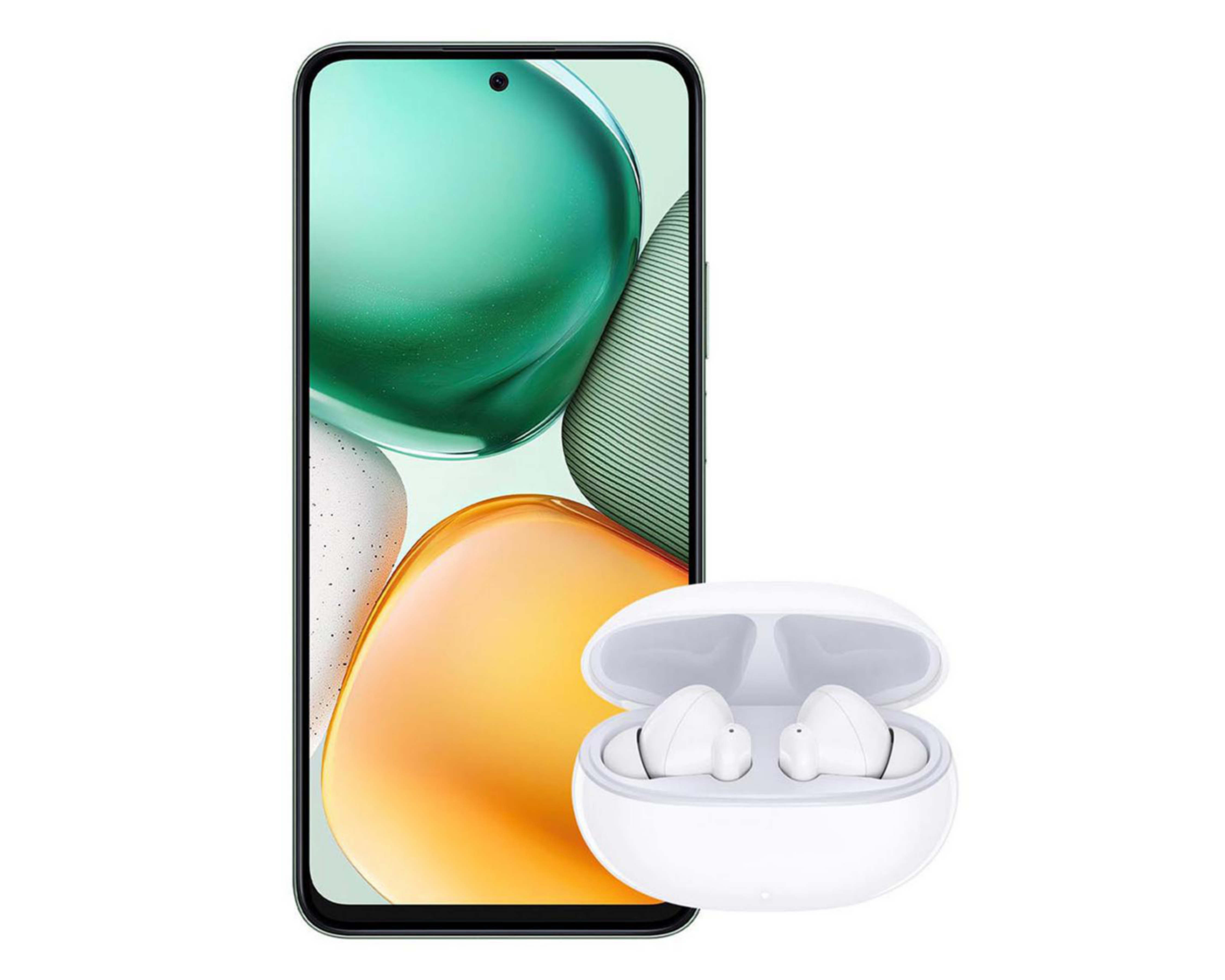 Foto 5 pulgar | Movistar Honor X7C 256 GB Verde + Audífonos X7i