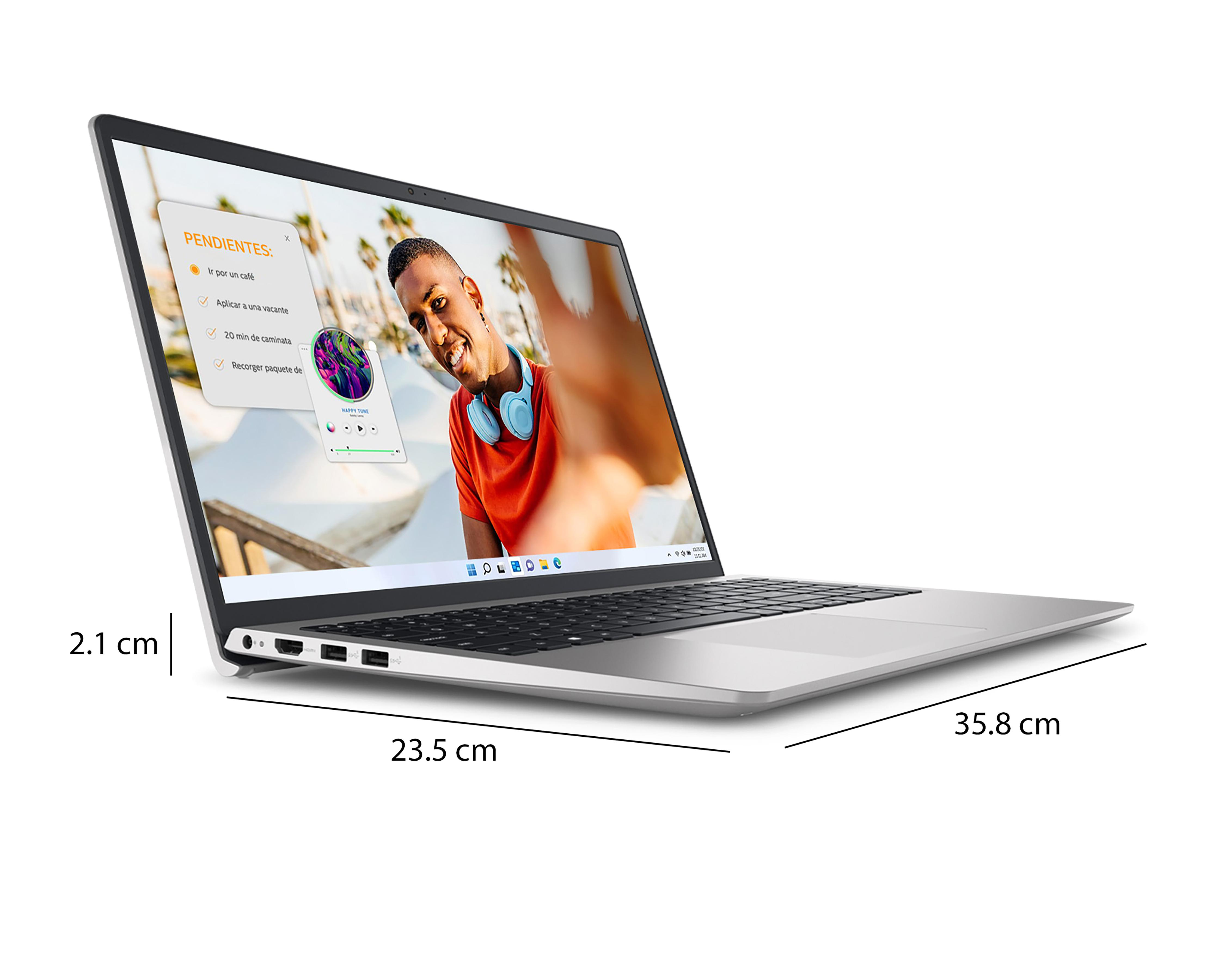 Foto 7 | Laptop Dell Inspiron 3520 V9FYY 15.6 Pulgadas Windows 11 Intel Core i7 16 GB RAM 1 TB SSD Plata