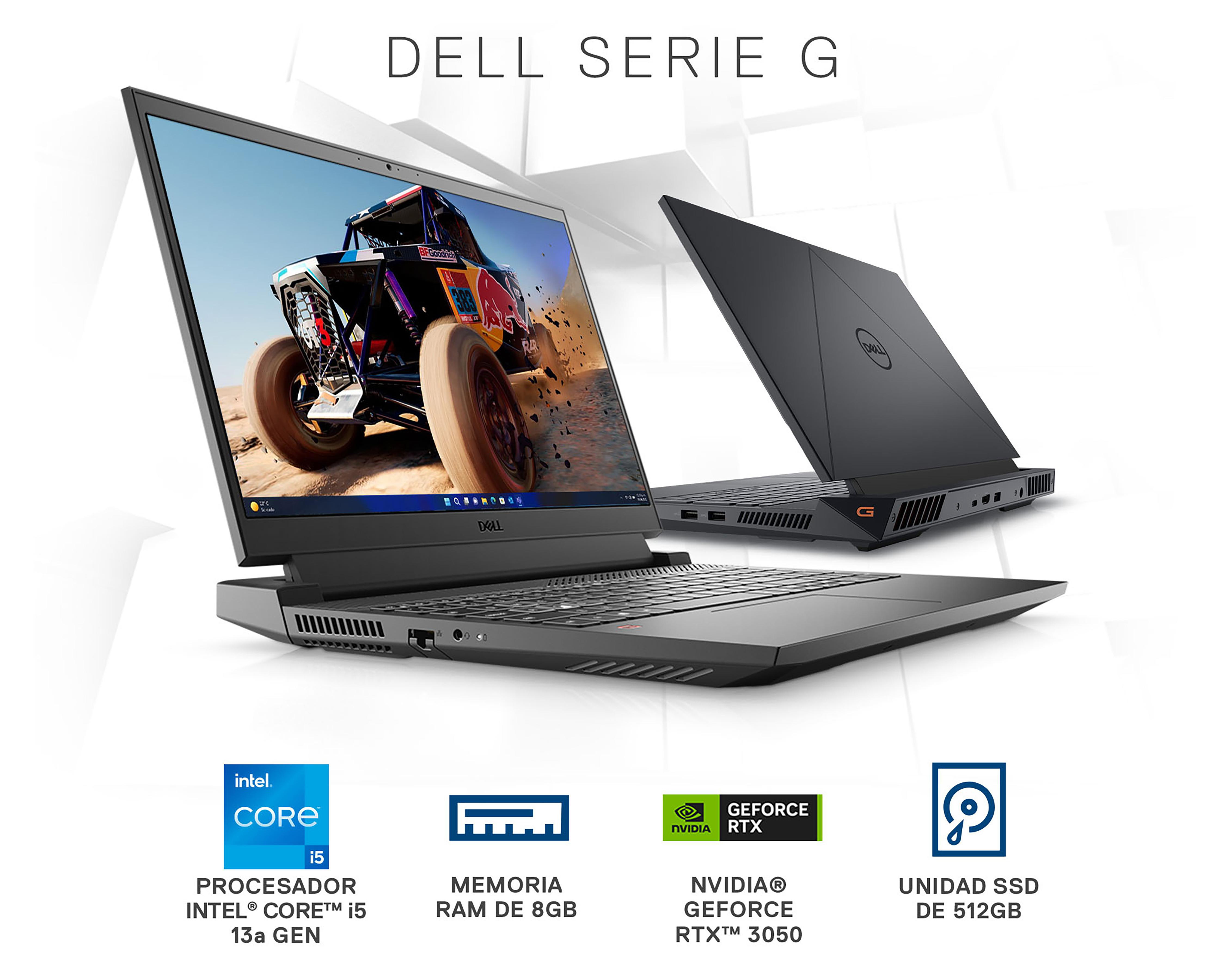 Foto 3 pulgar | Laptop Gamer Dell Gaming NB G15 5530 15.6 Pulgadas Windows 11 Intel Core i5 NVIDIA GeForce RTX 3050 8 GB RAM 512 GB