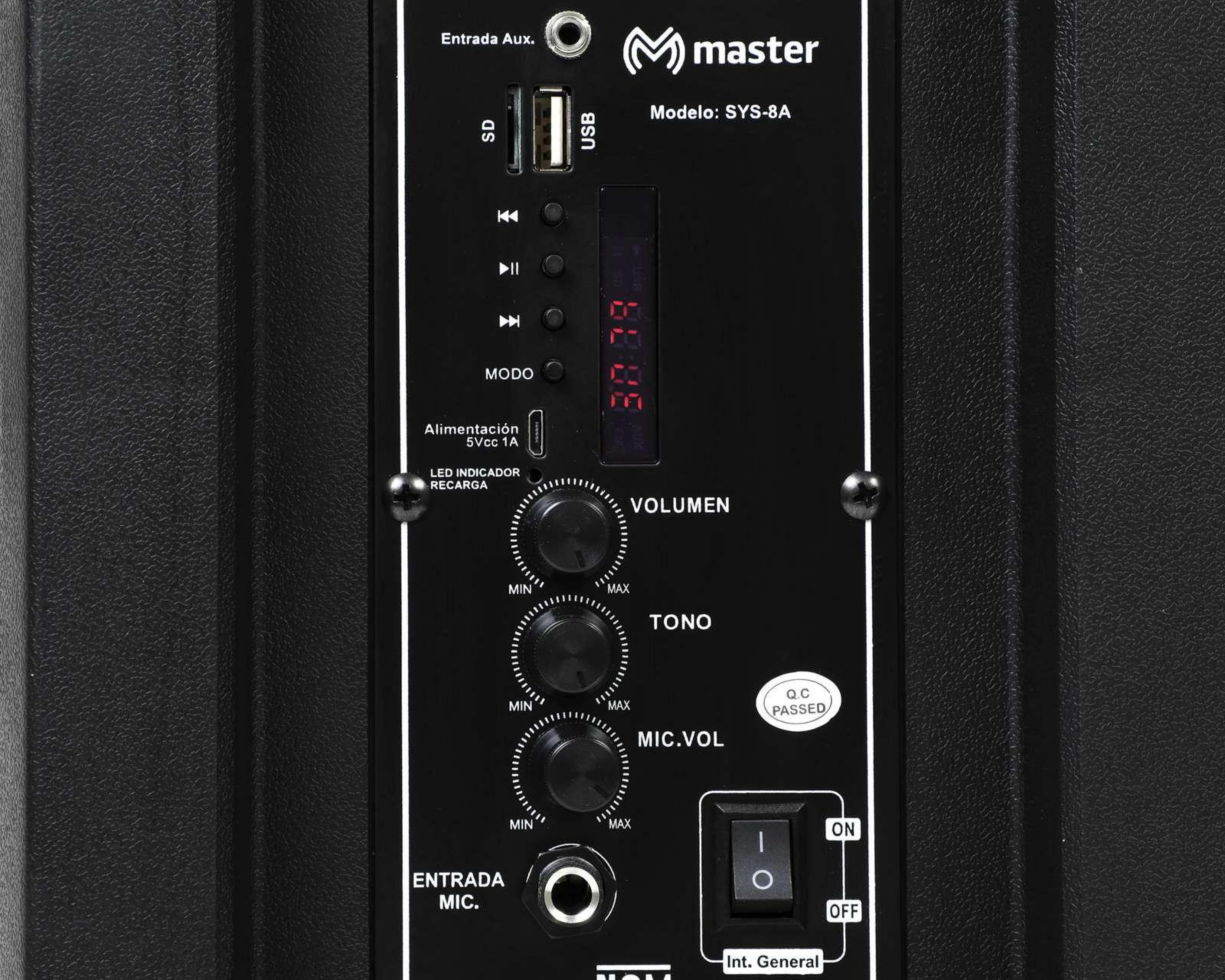 Foto 5 pulgar | Bocina Bluetooth Master Batería Recargable 5,000 Watts