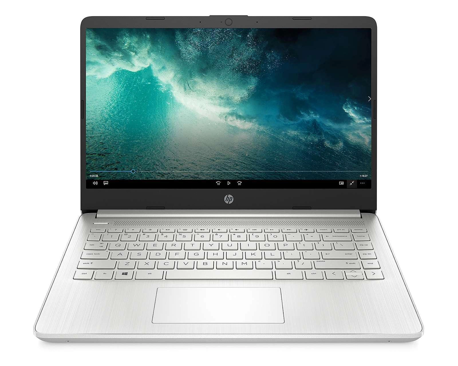 Foto 2 pulgar | Laptop HP 14-FQ1011LA 14'' Windows 11 Home AMD Ryzen 5 8 GB RAM 256 GB SSD Plata