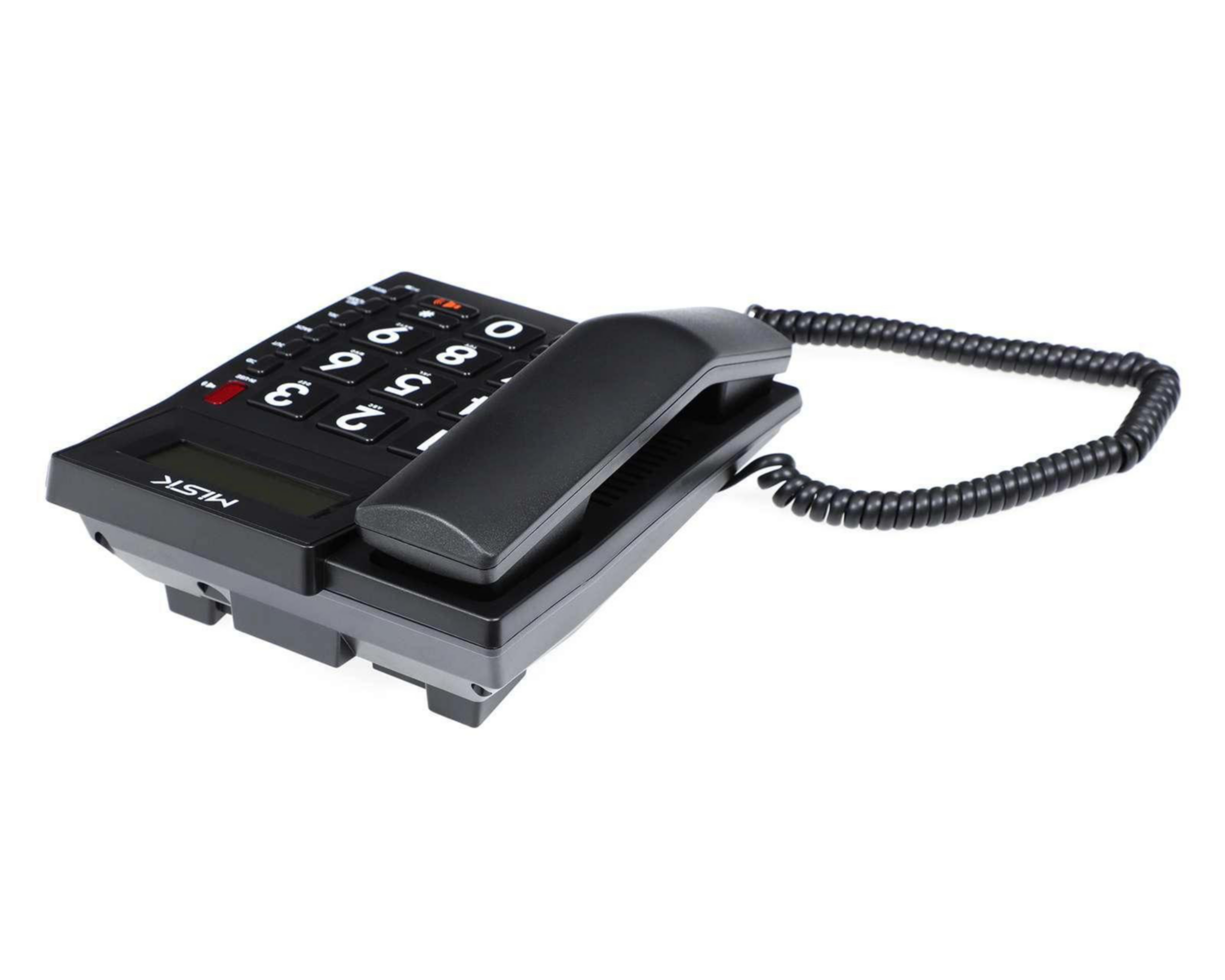 Foto 3 pulgar | Teléfono Alámbrico Misik MT862 Negro