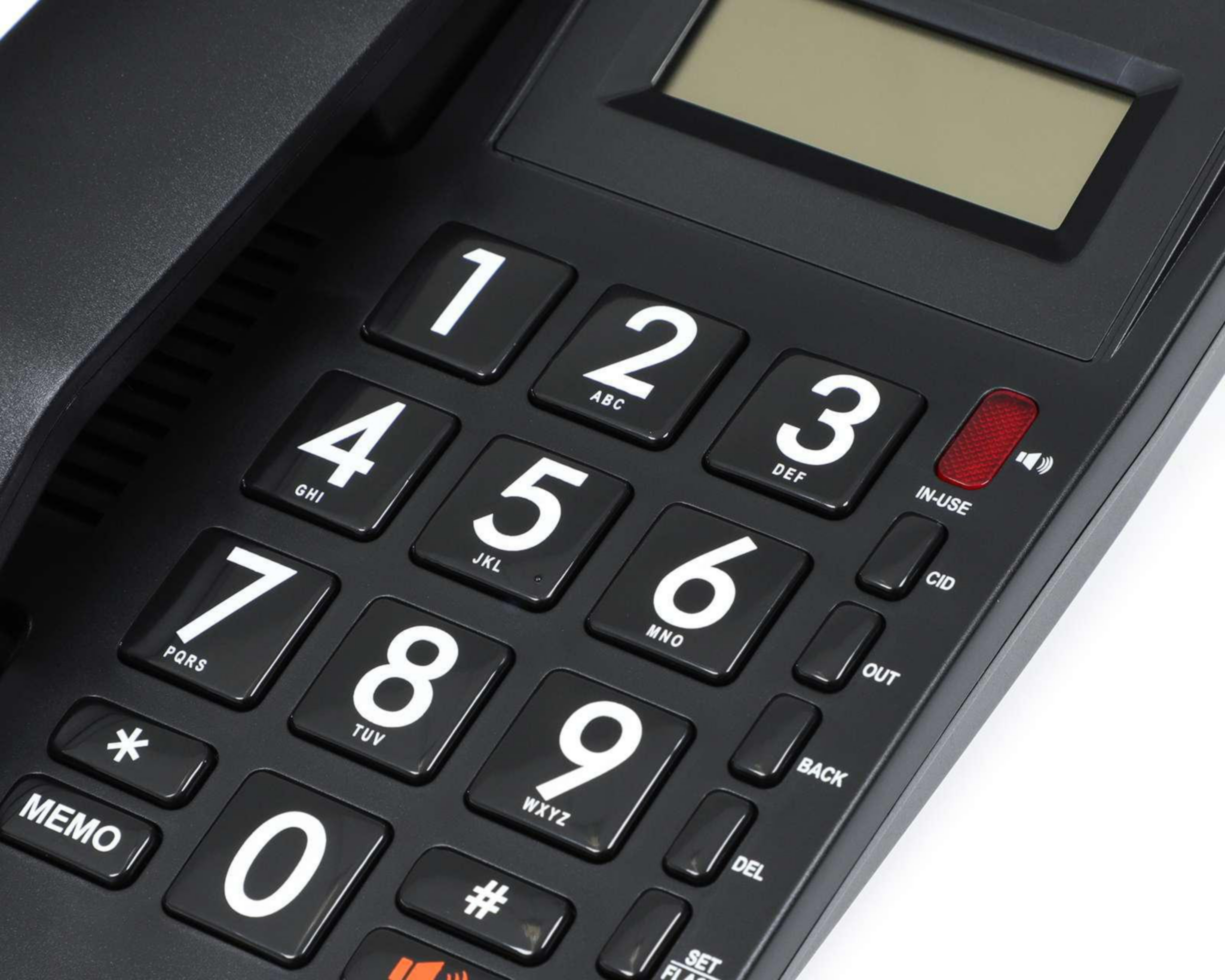 Foto 4 pulgar | Teléfono Alámbrico Misik MT862 Negro