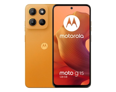 Foto 1 | Celular Motorola Moto G15 Liberado 128 GB Anaranjado