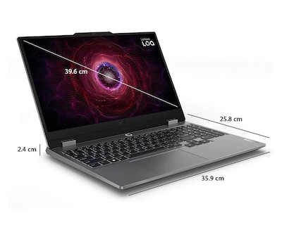 Foto 9 | Laptop Gamer Lenovo LOQ 15ARP9 15.6 Pulgadas Windows 11 Home AMD Rayzen 7 NVIDIA GeForce RTX 24 GB RAM 512 SSD Gris